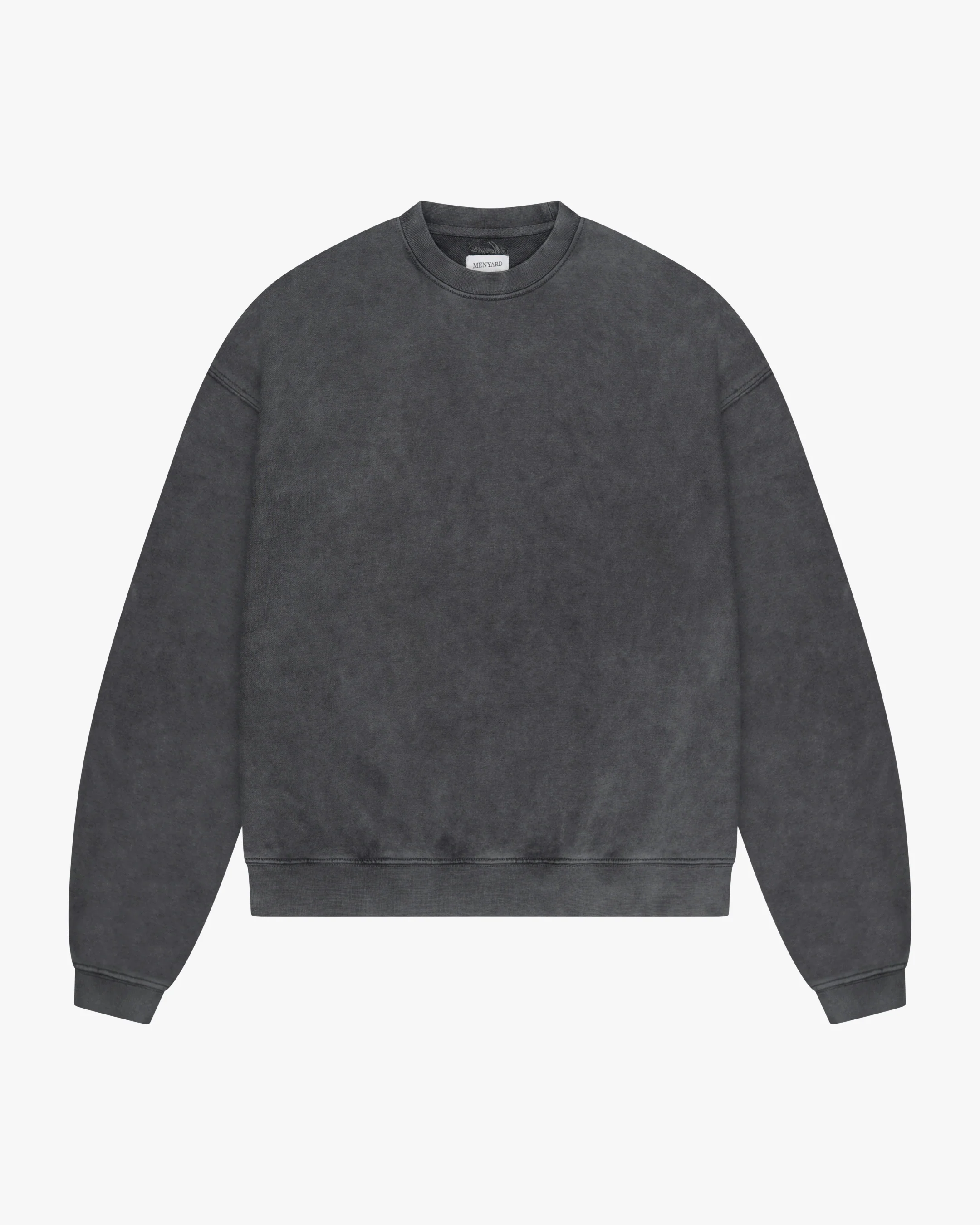 Acid Wash Oversized Sweater | Acid Grey - Image 2