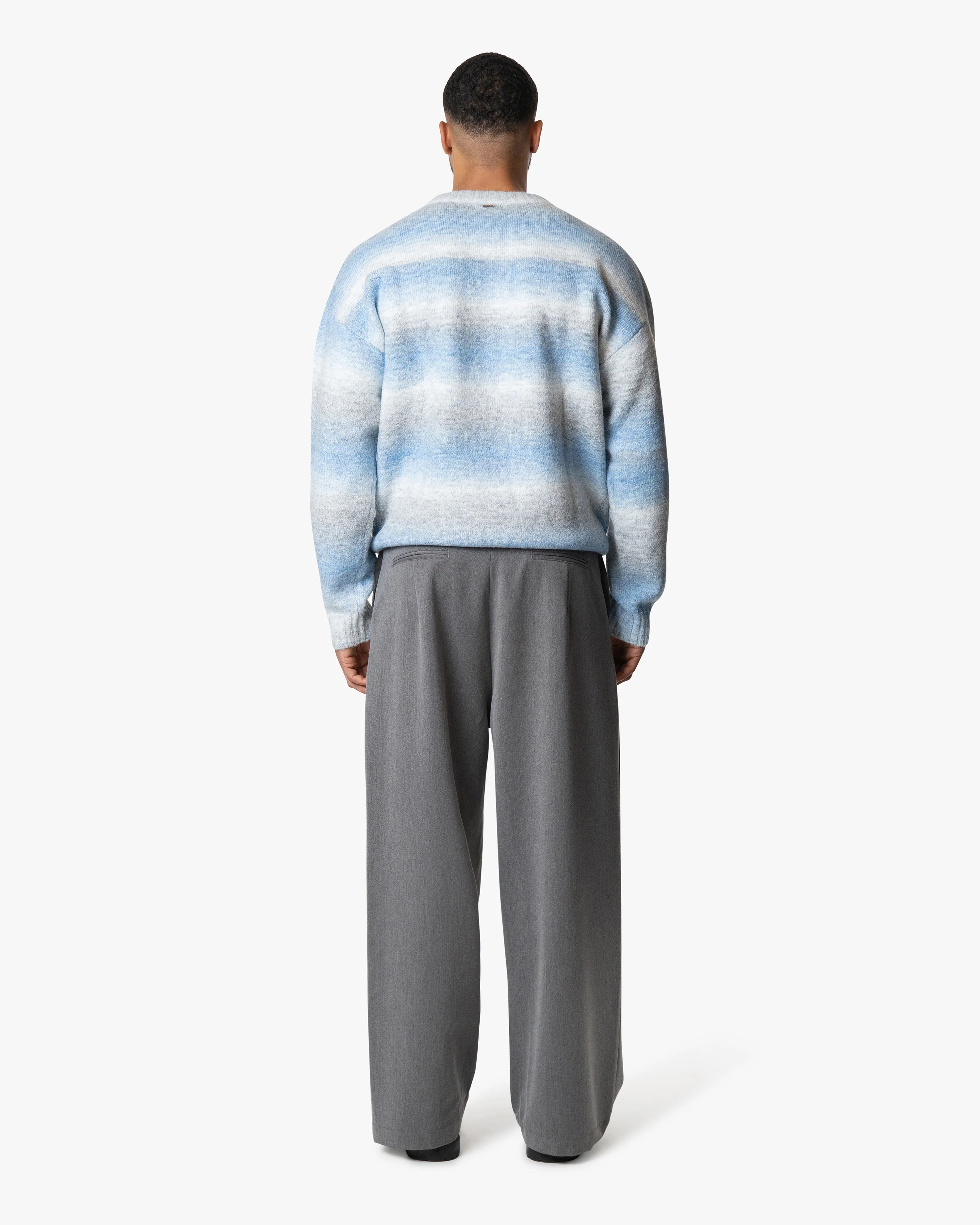 Aria Oversized Gradient Sweater | Blue/White - Image 5