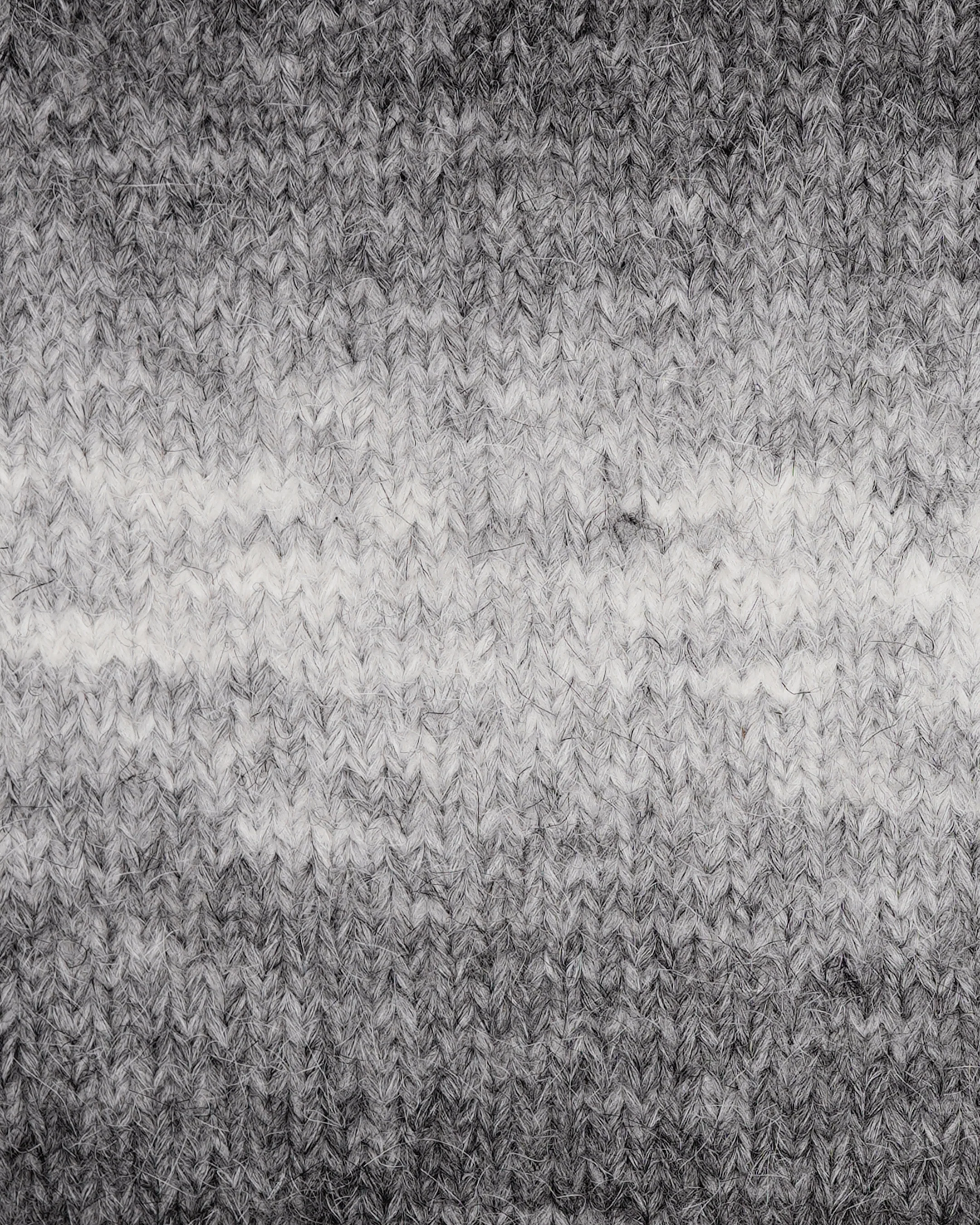 Aria Oversized Gradient Sweater | Grey/White - Image 7