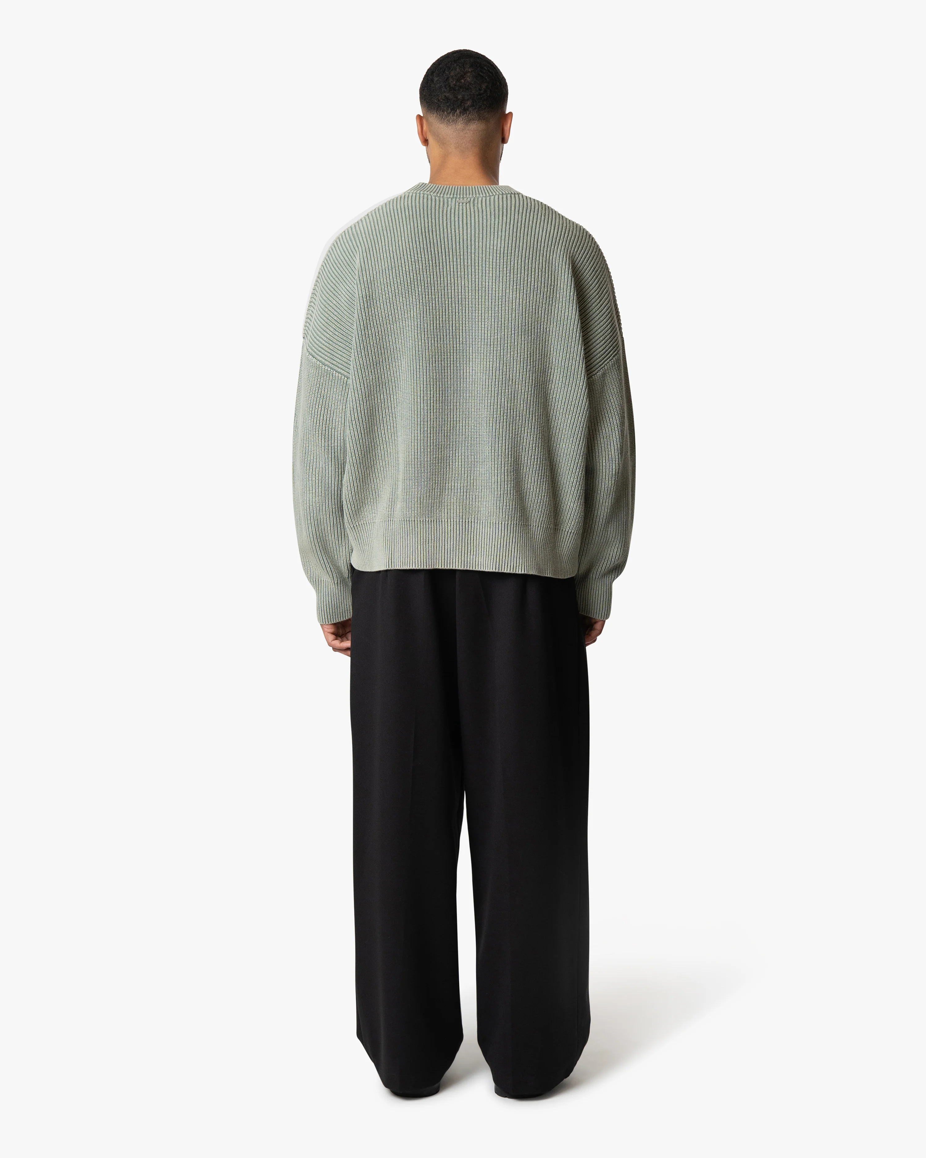 Ariano Acid Cotton Boxy Sweater | Acid Green - Image 5