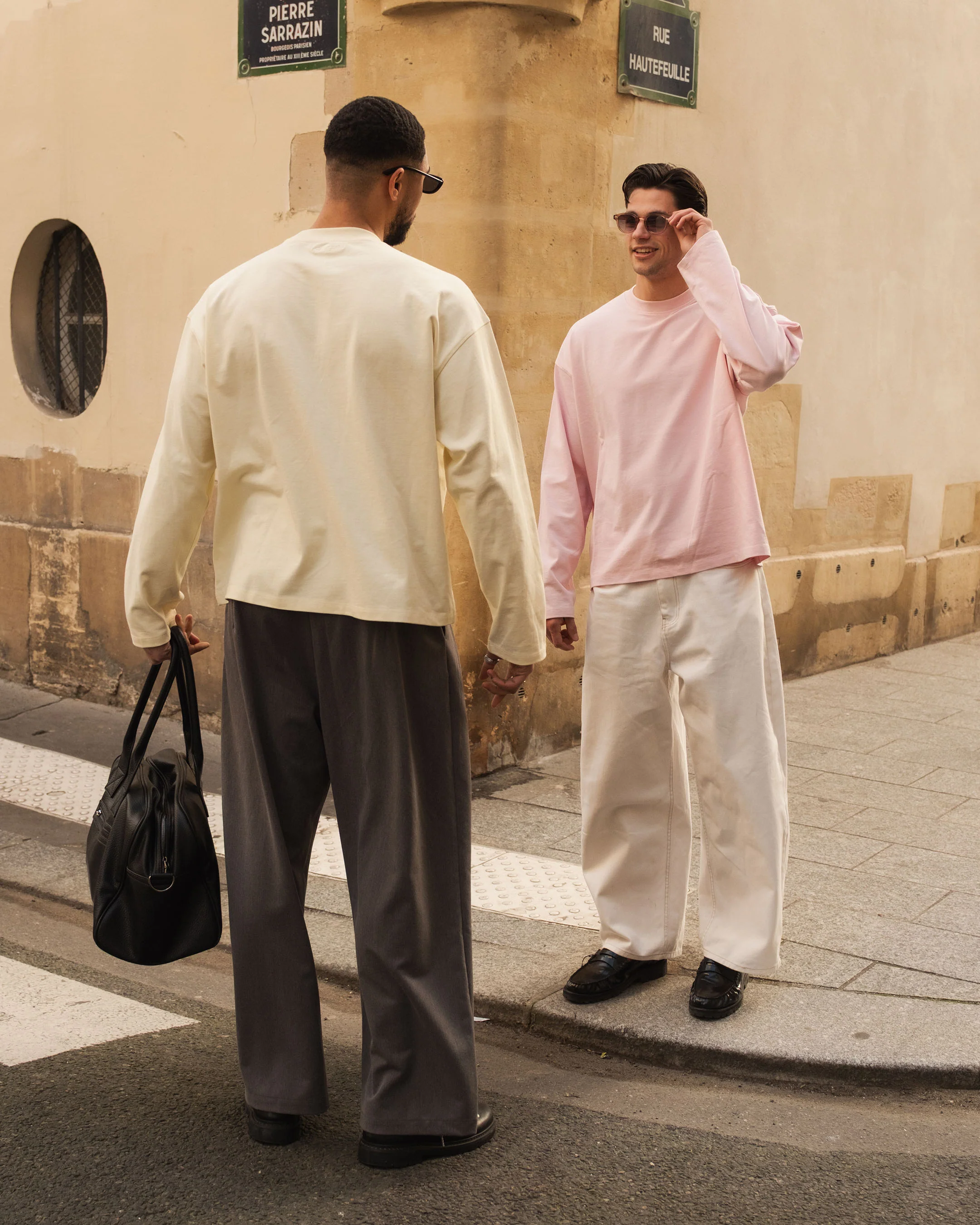 Blank Boxy Longsleeve | Butter Yellow - Image 3