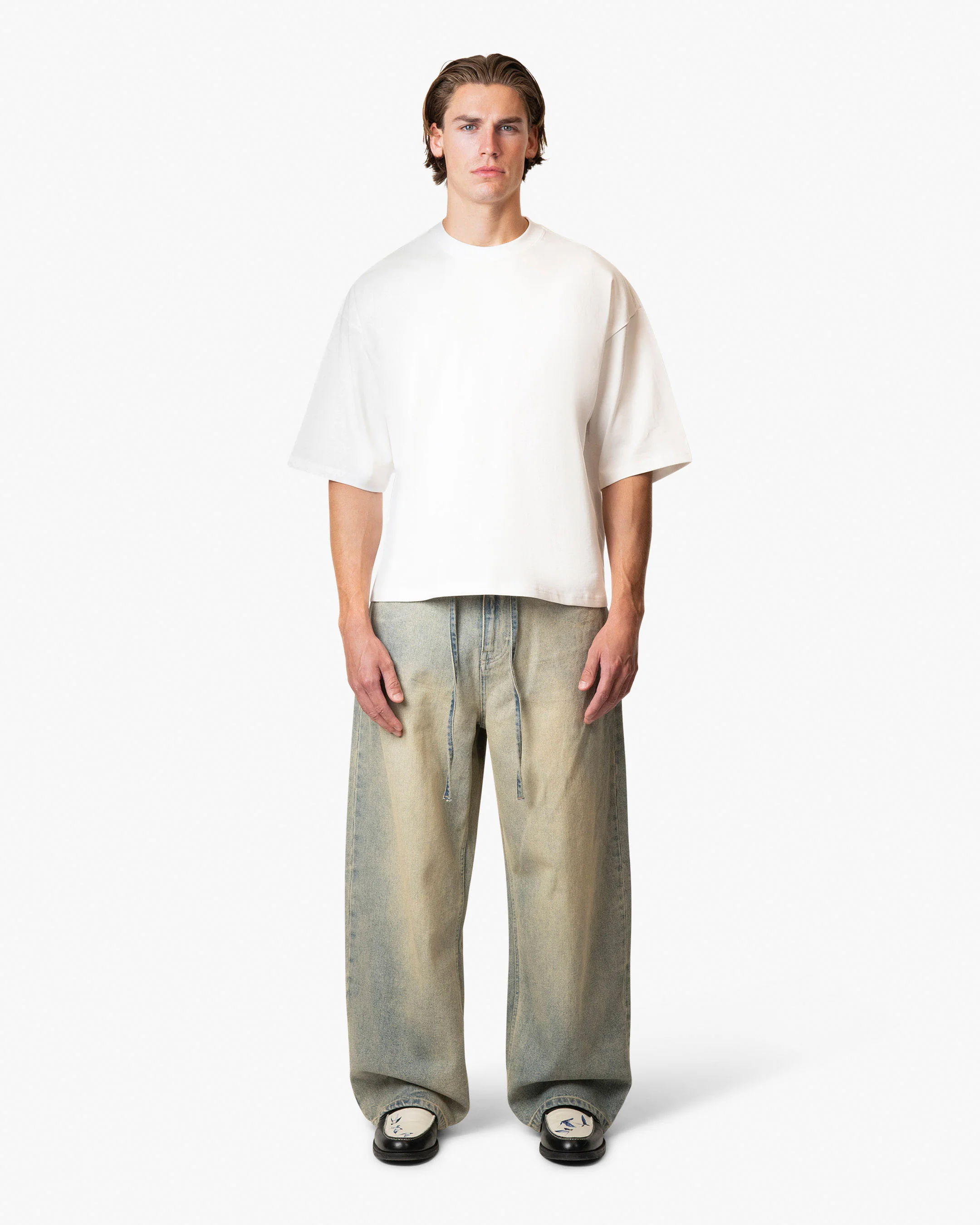 Blank Boxy T-Shirt | White - Image 2
