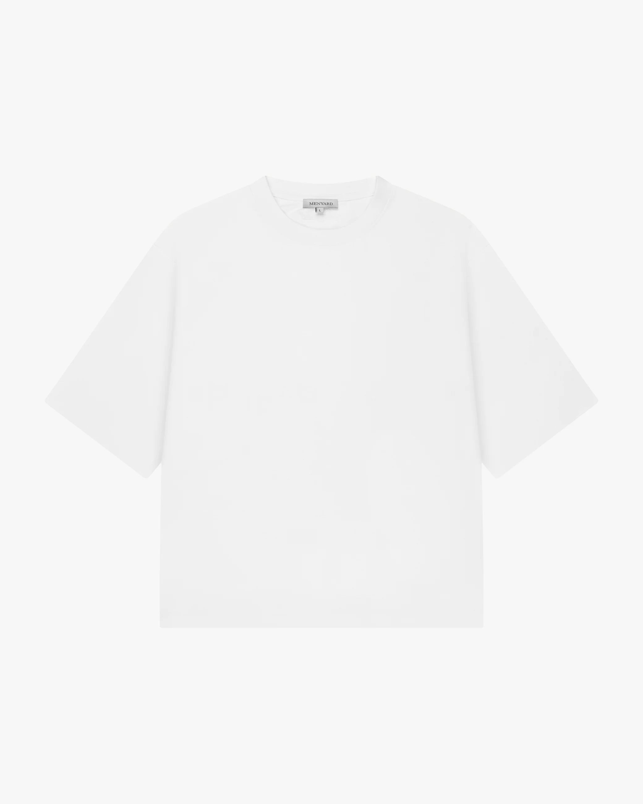 Blank Boxy T-Shirt | White - Image 4