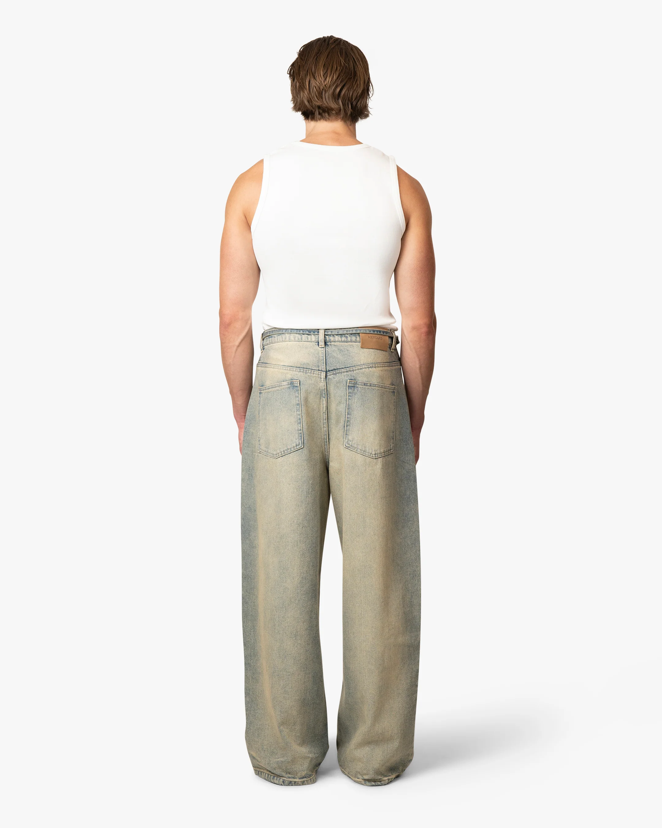 Blank Fitted Tank Top | White - Image 4