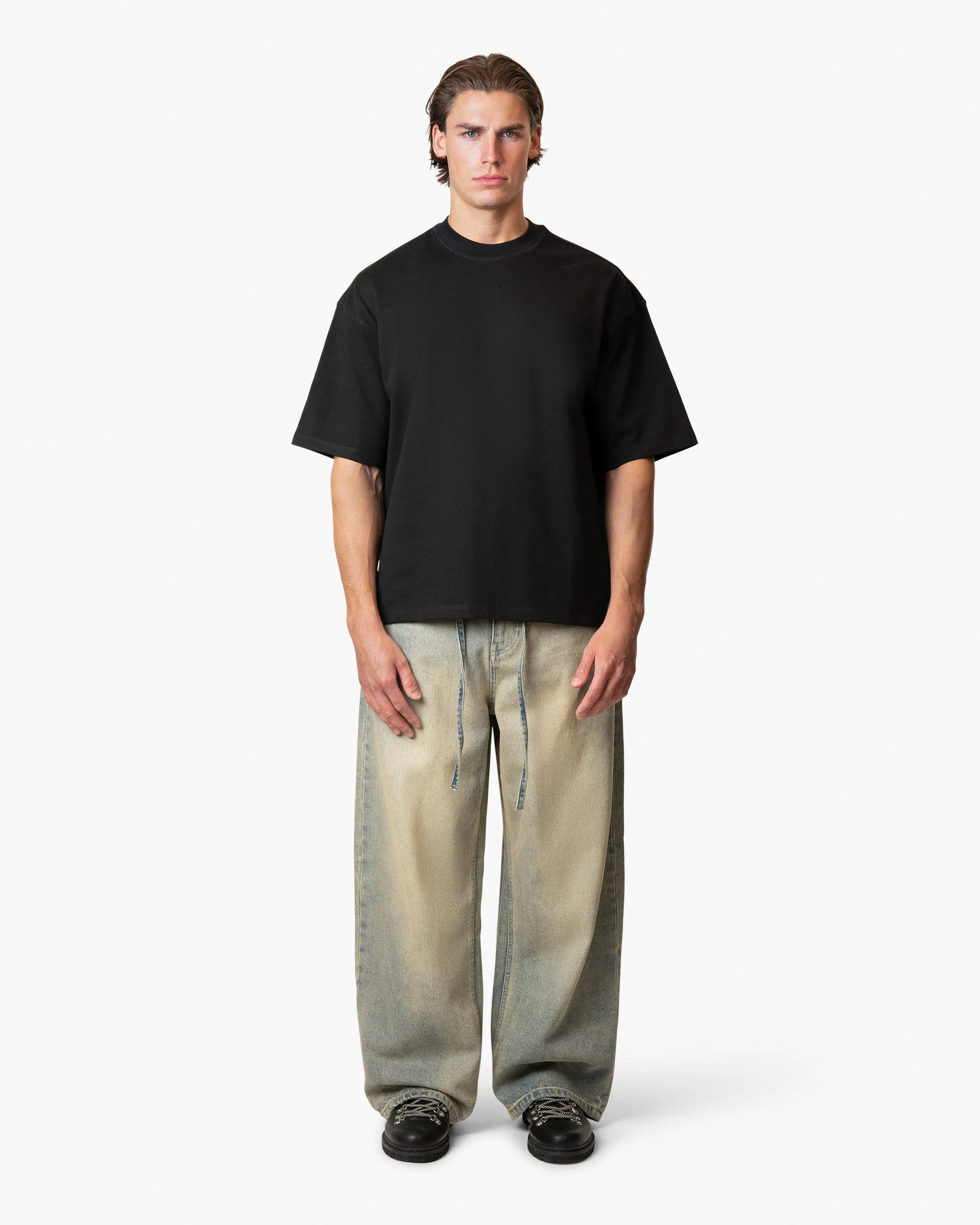 Blank Regular Fit T-Shirt | Black - Image 2