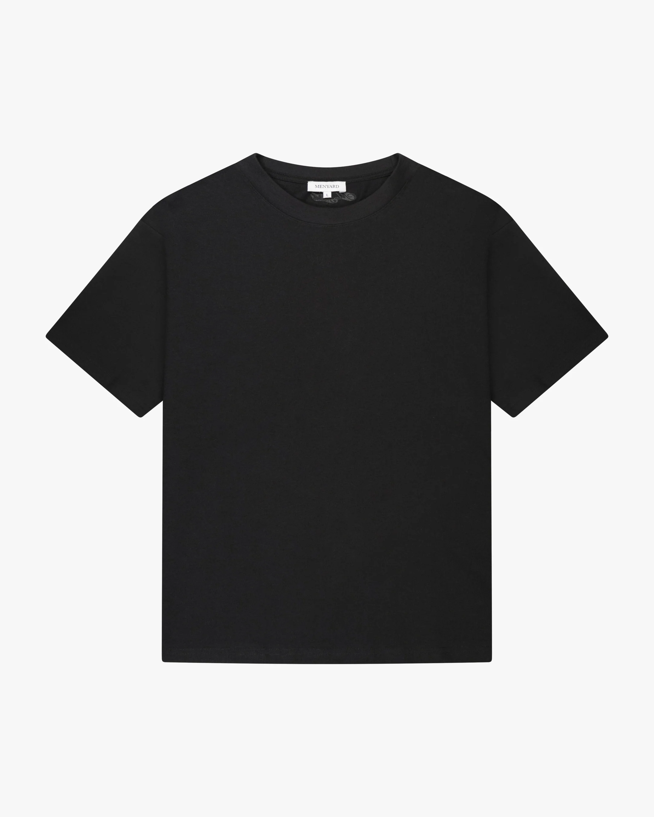 Blank Regular Fit T-Shirt | Black - Image 3