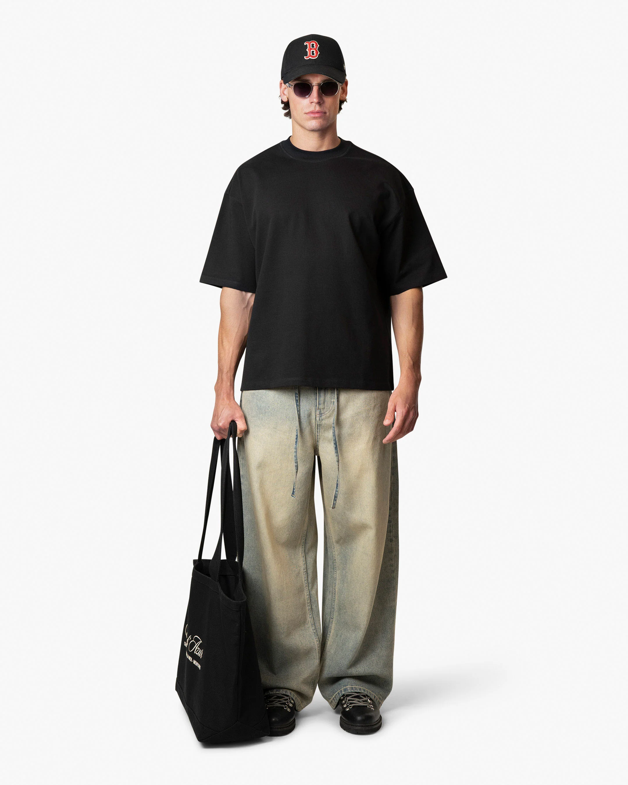 Blank Regular Fit T-Shirt | Black - Image 5