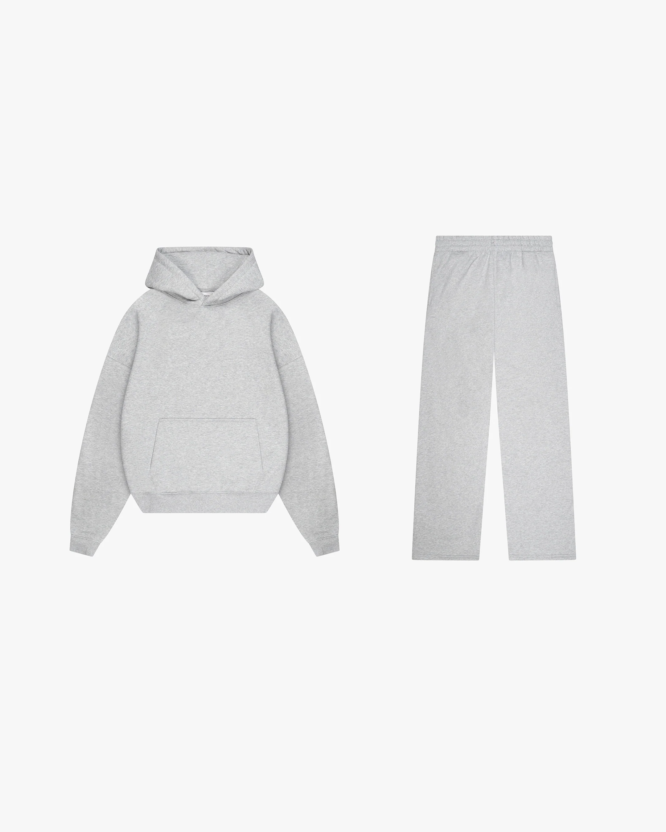Blanks Set Hoodie | Grey Melee