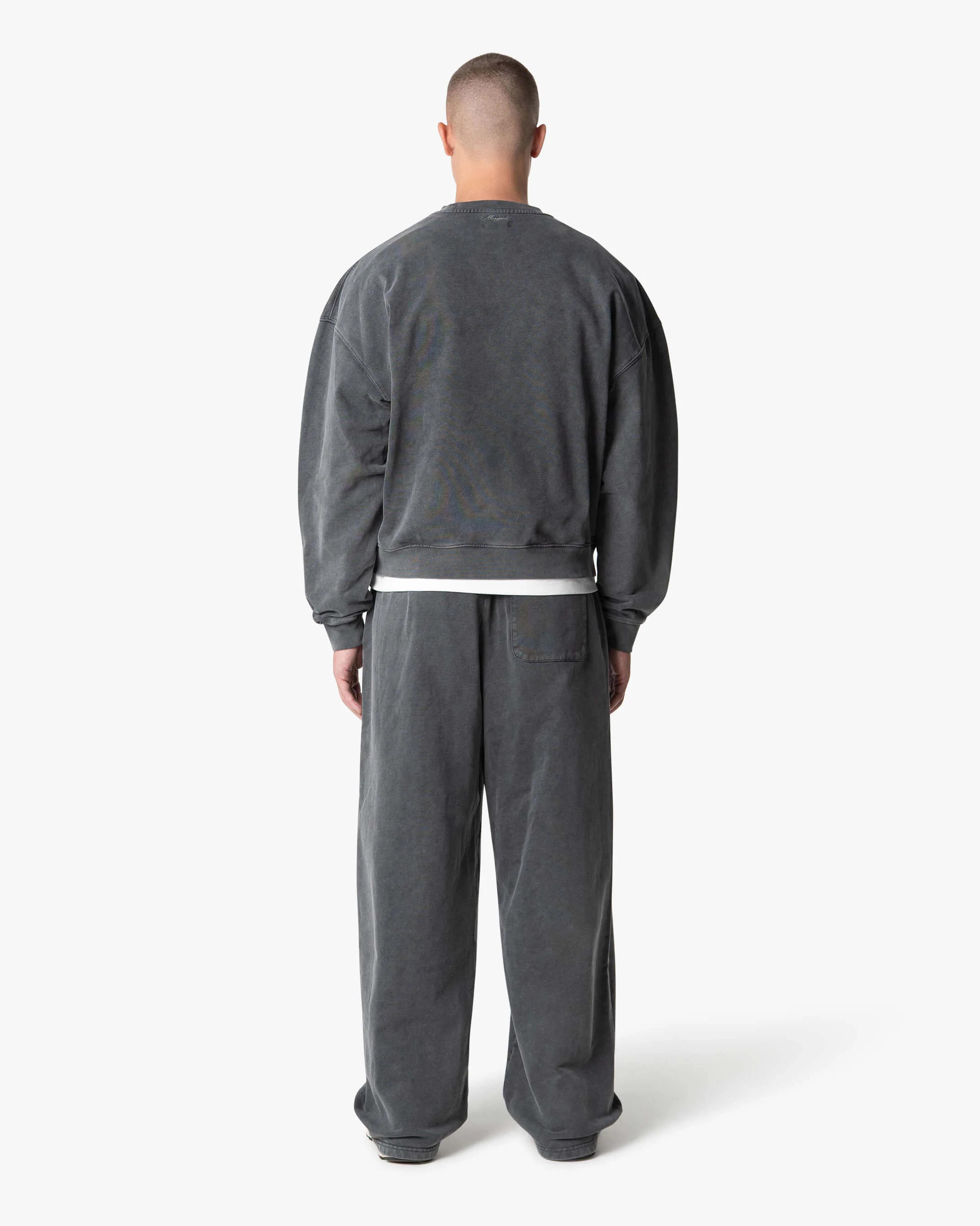Acid Wash Oversized Sweater | Acid Grey - Image 5