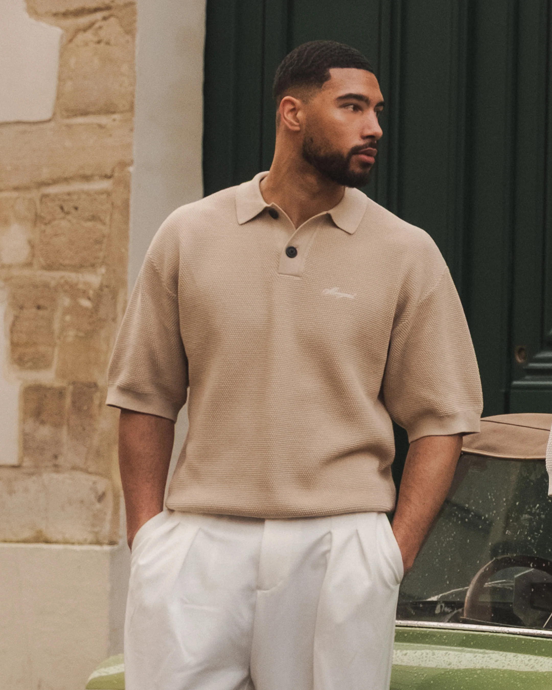 Brignoles Polo | Beige - Image 3