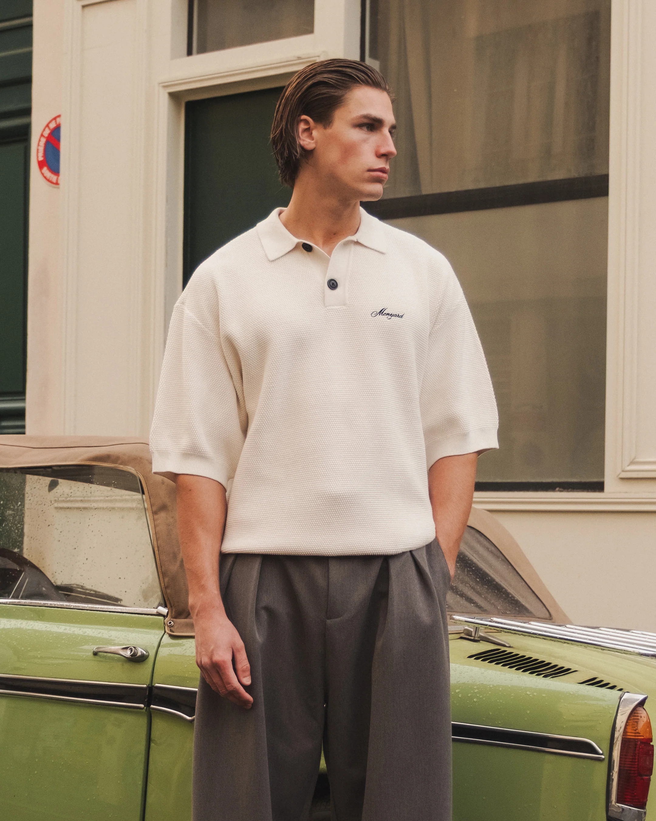 Brignoles Polo | Ecru - Image 3