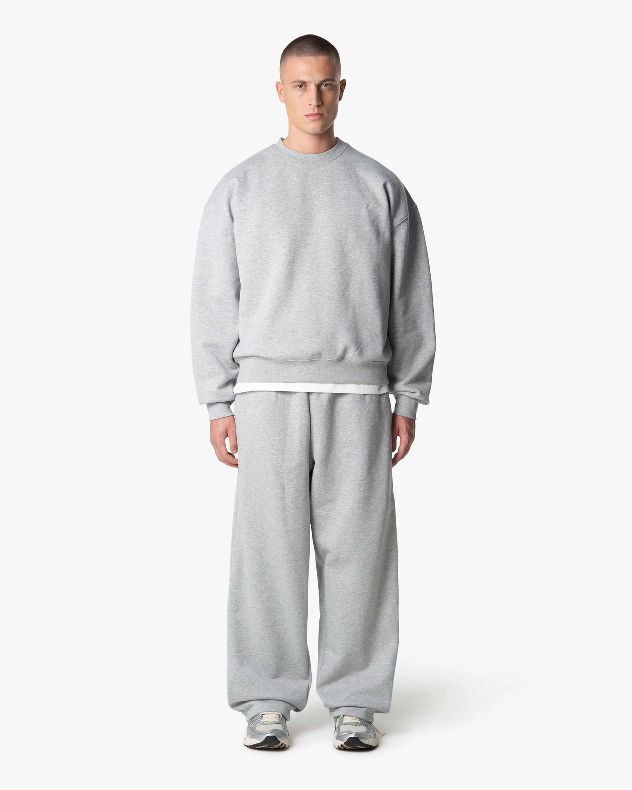 Blanks Set Sweater | Grey Melee - Image 2