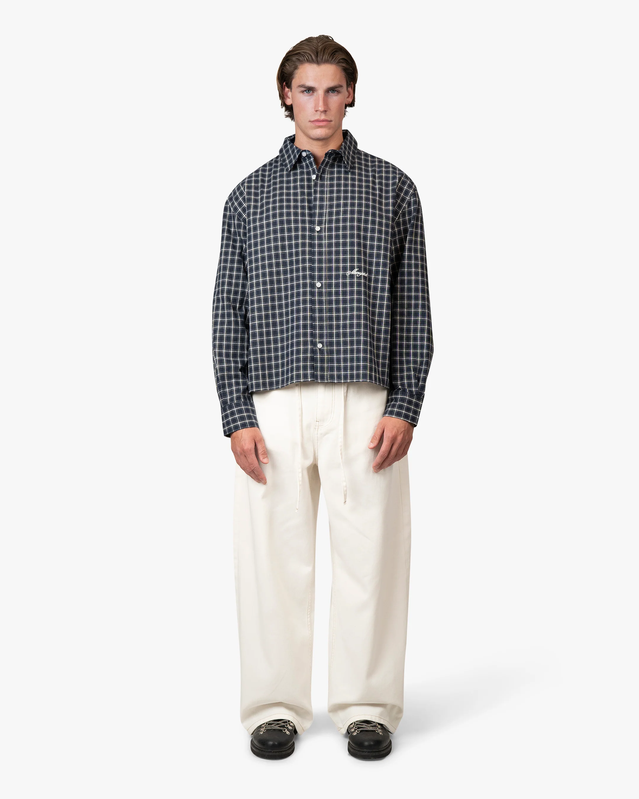 Cotignac Boxy Shirt | Blue - Image 2