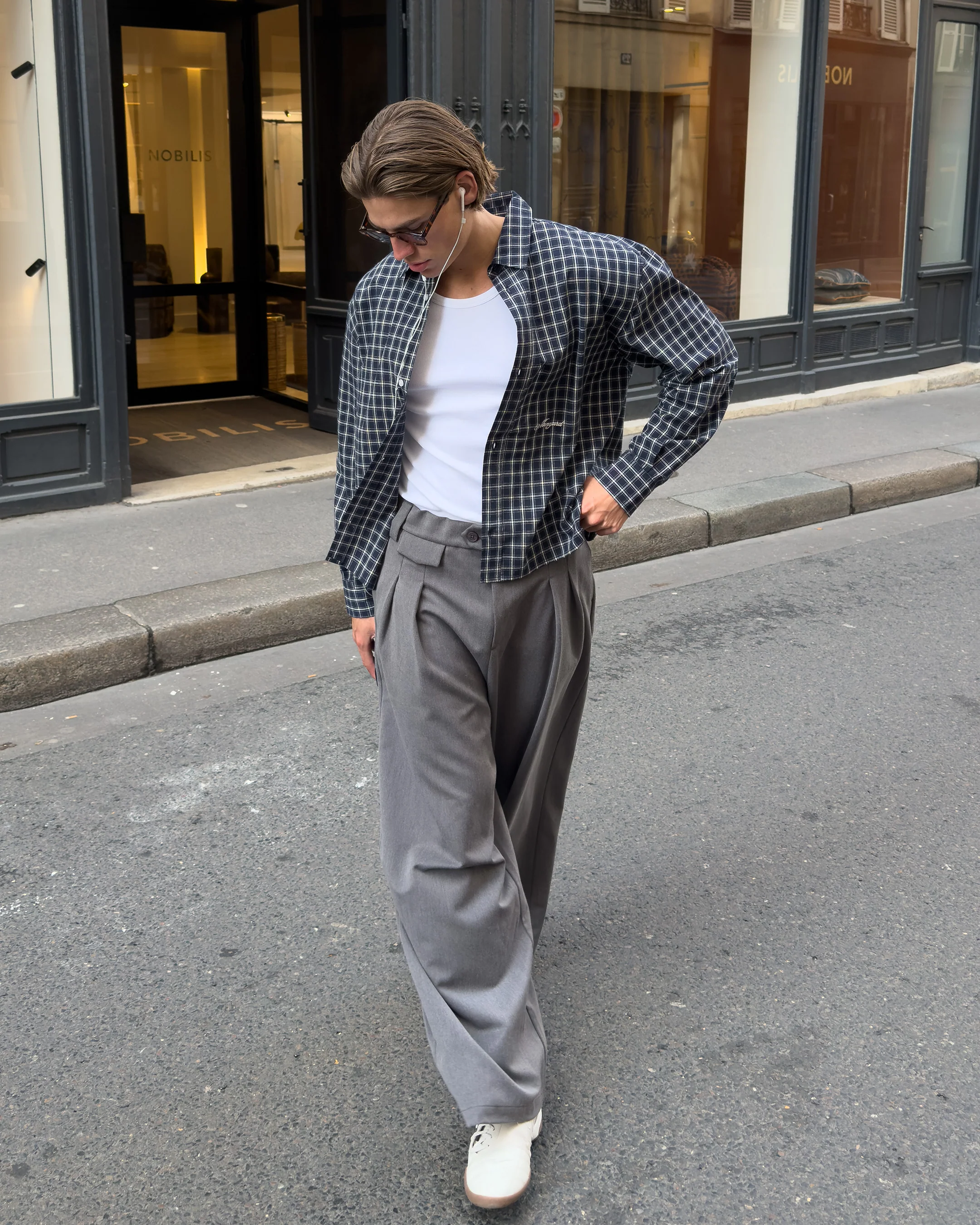 Cotignac Boxy Shirt | Blue - Image 3