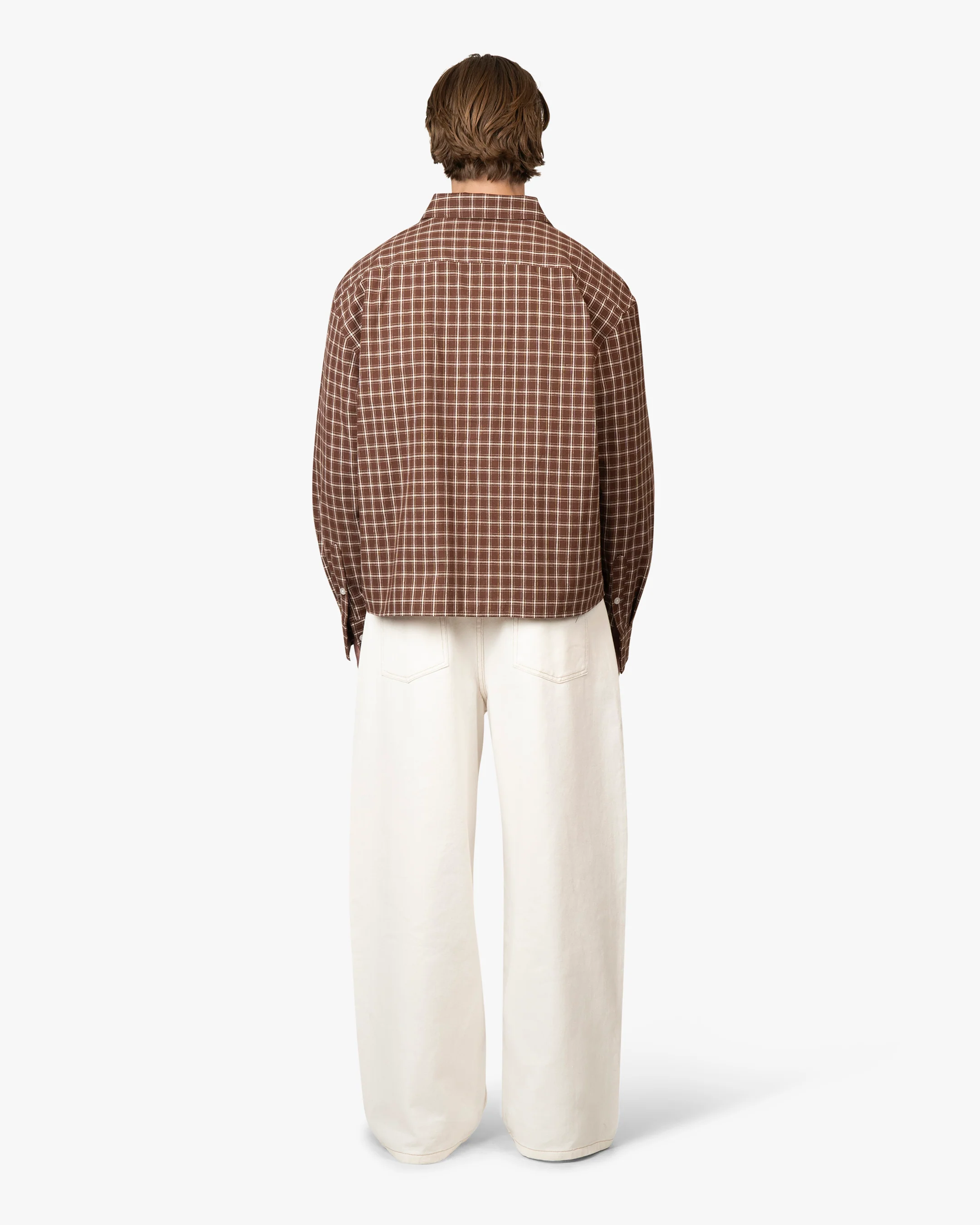 Cotignac Boxy Shirt | Dark Brown - Image 4