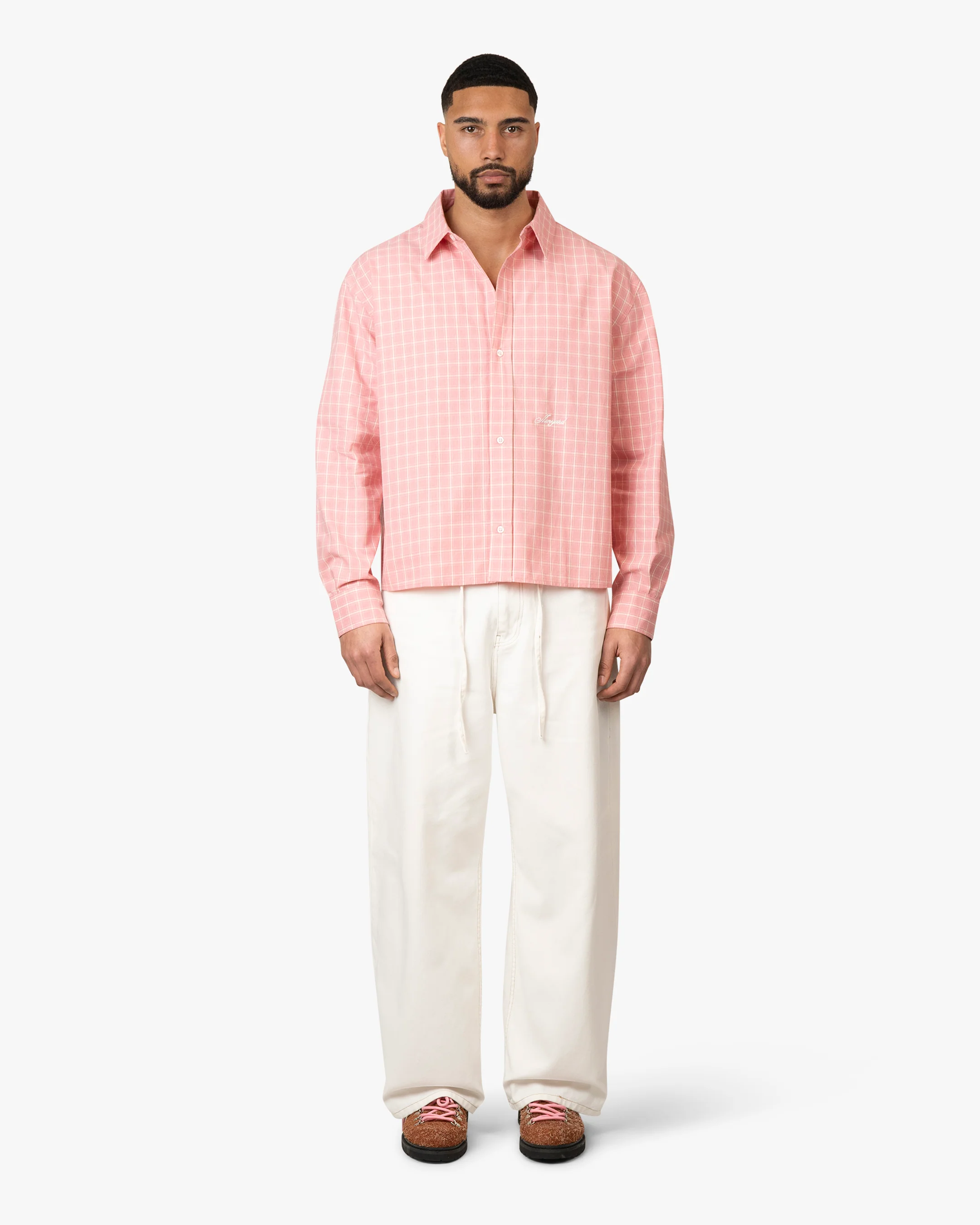 Cotignac Boxy Shirt | Pink - Image 2