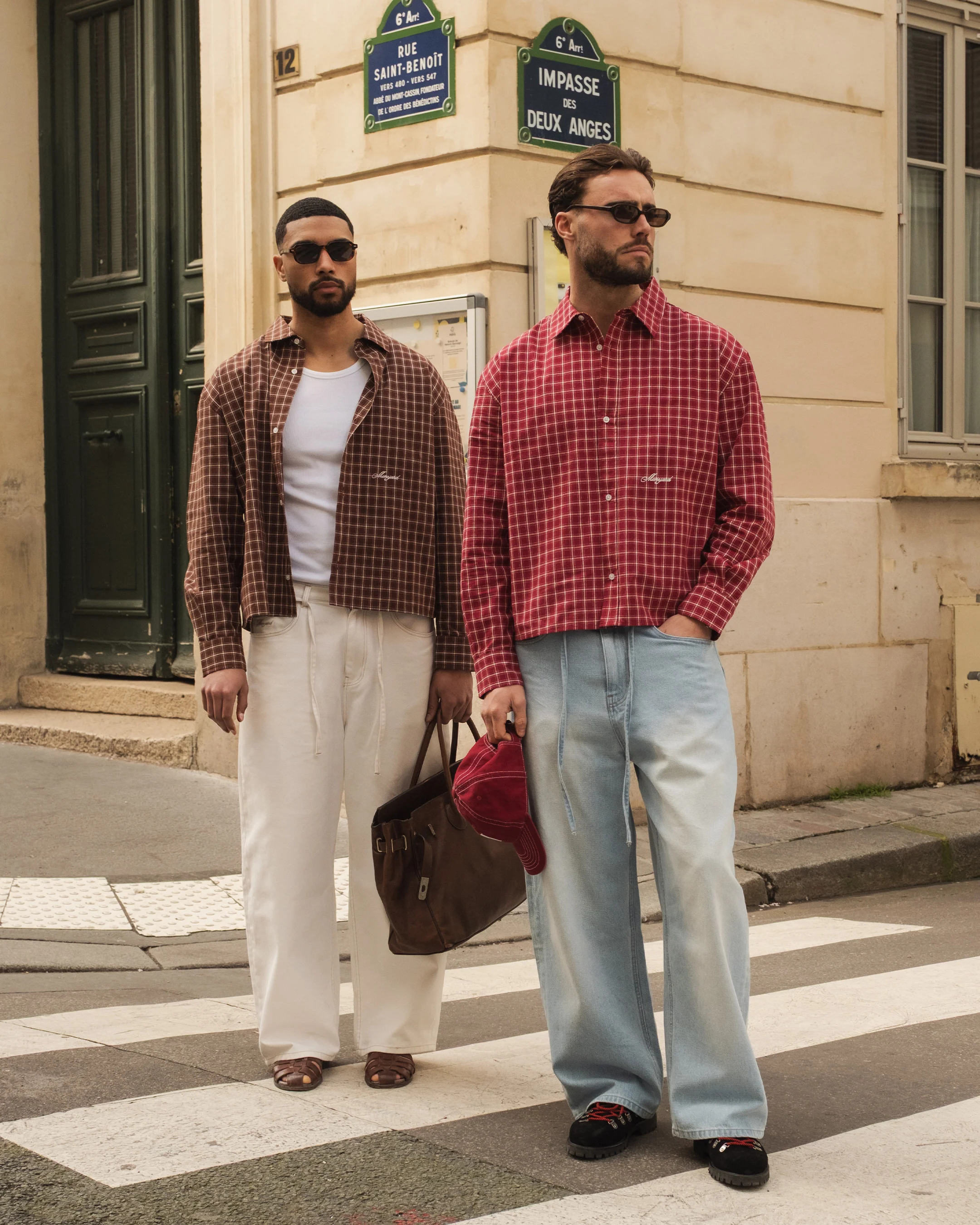 Cotignac Boxy Shirt | Red - Image 3