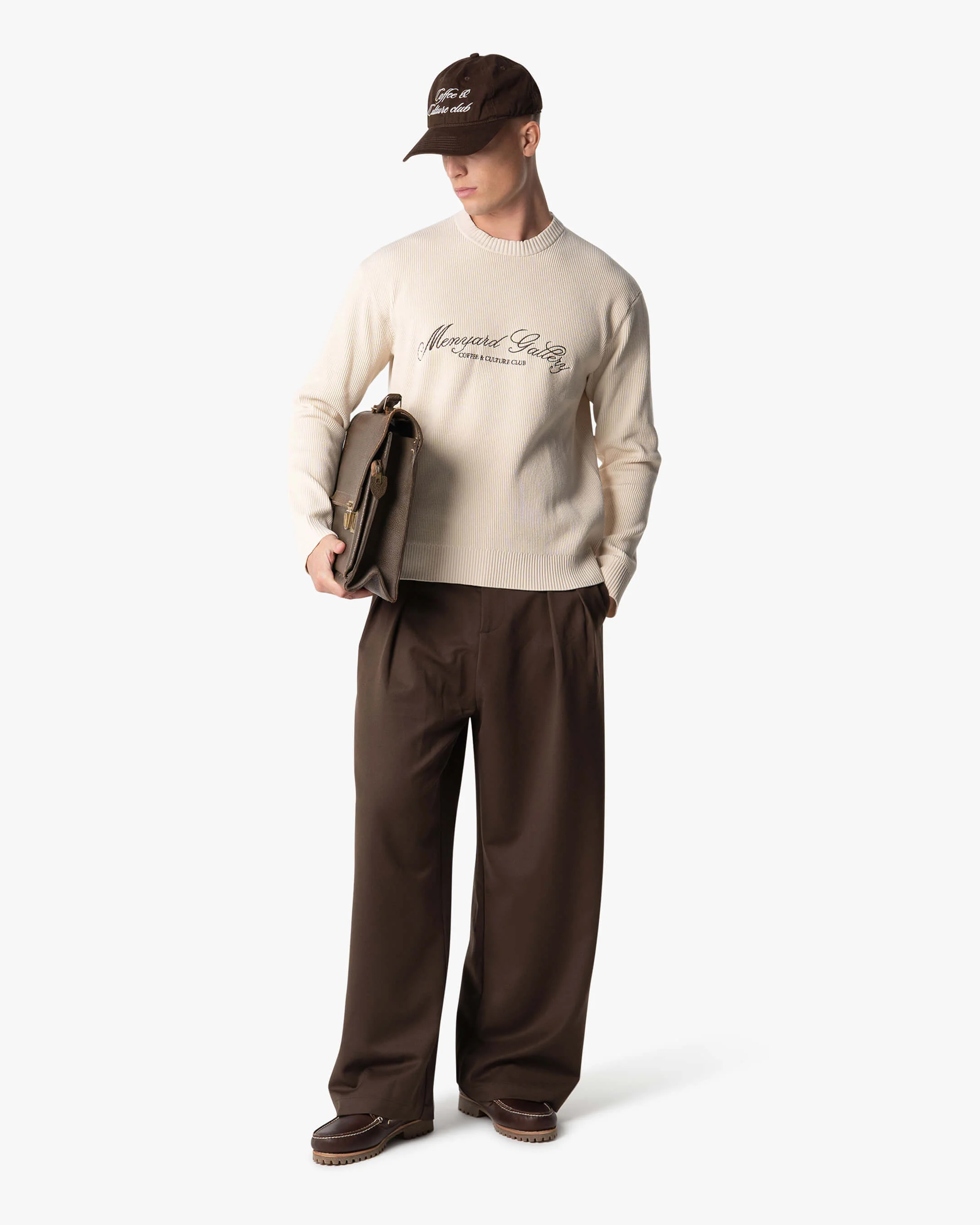 Culture Knitted Crewneck | Creme - Image 5