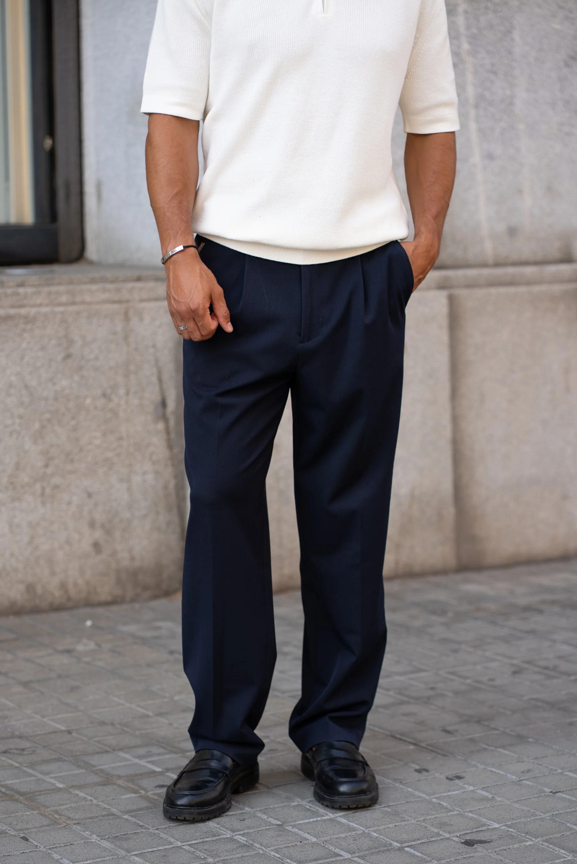 Fender Straight Pants | Navy - Image 4