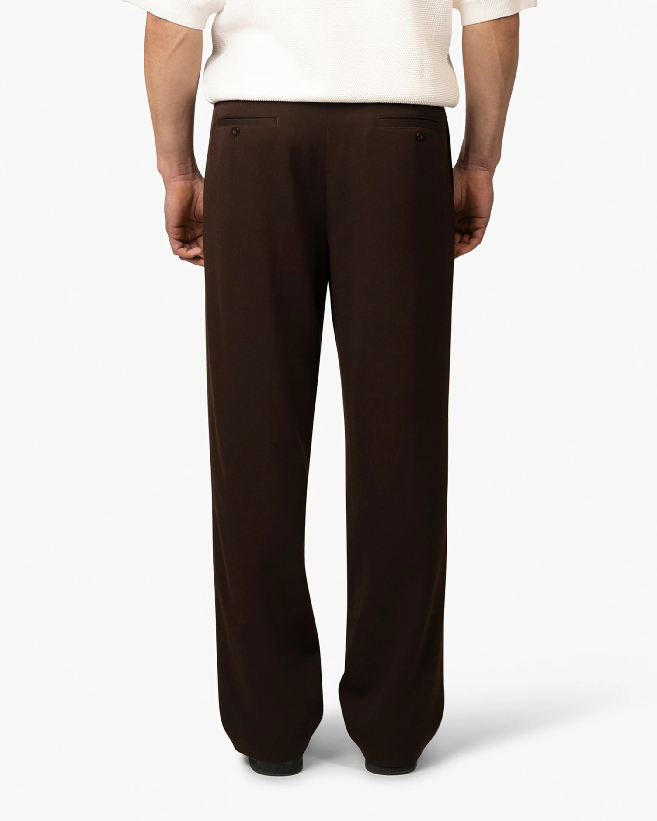 Fender Straight Pants | Brown - Image 4
