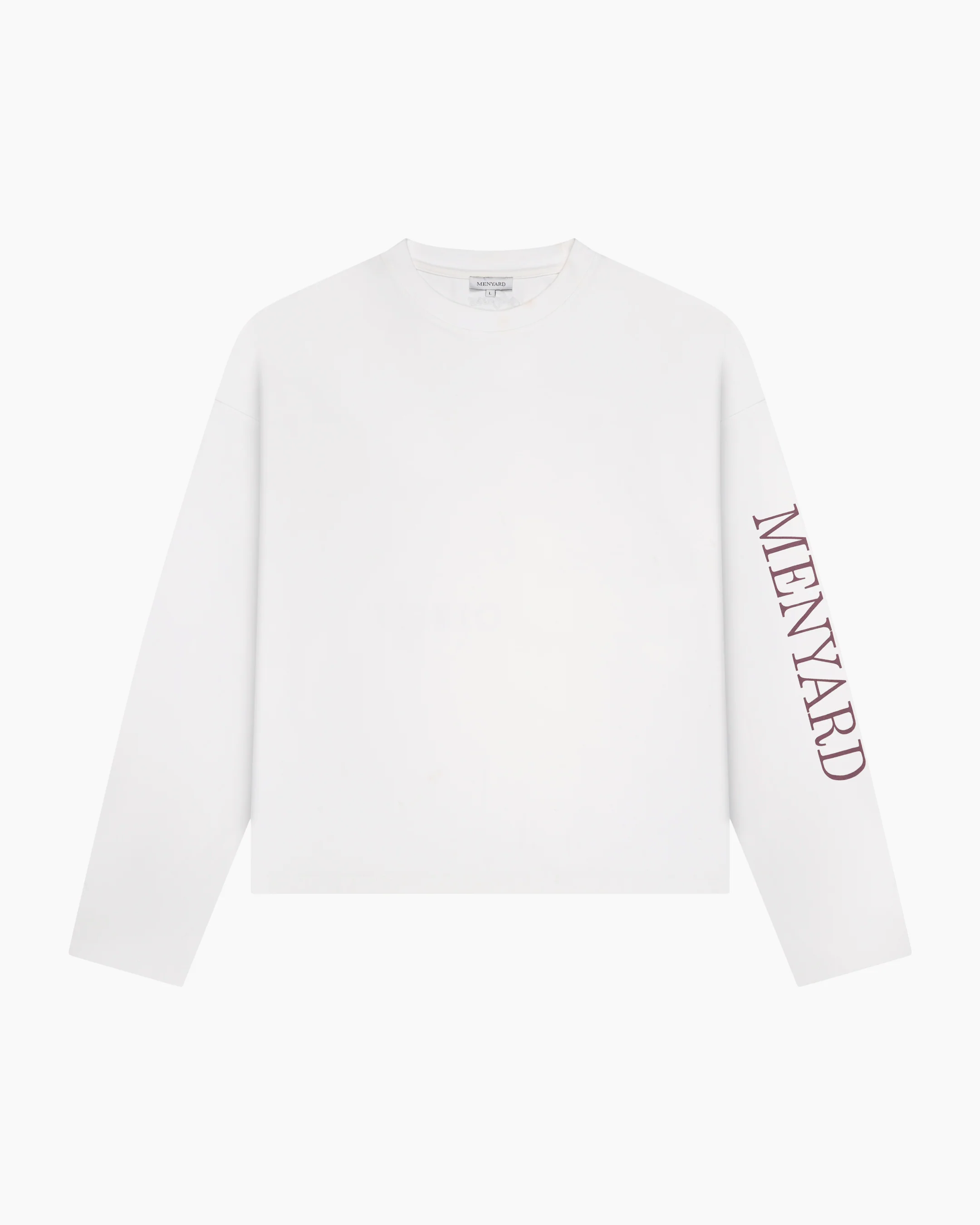 Iconic Logo Boxy Longsleeve | White - Image 2