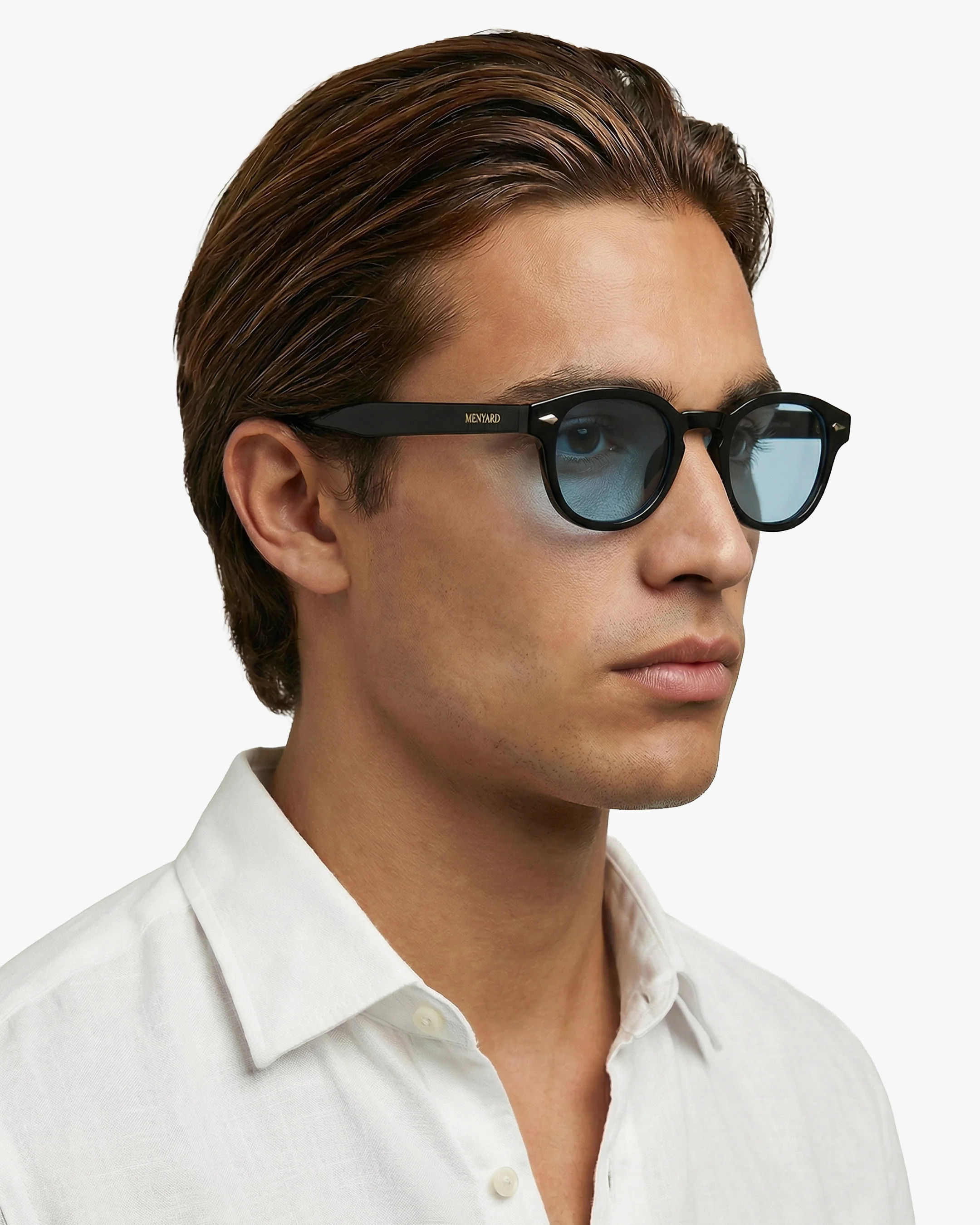 Laurent sunglasses | Black/Blue - Image 2