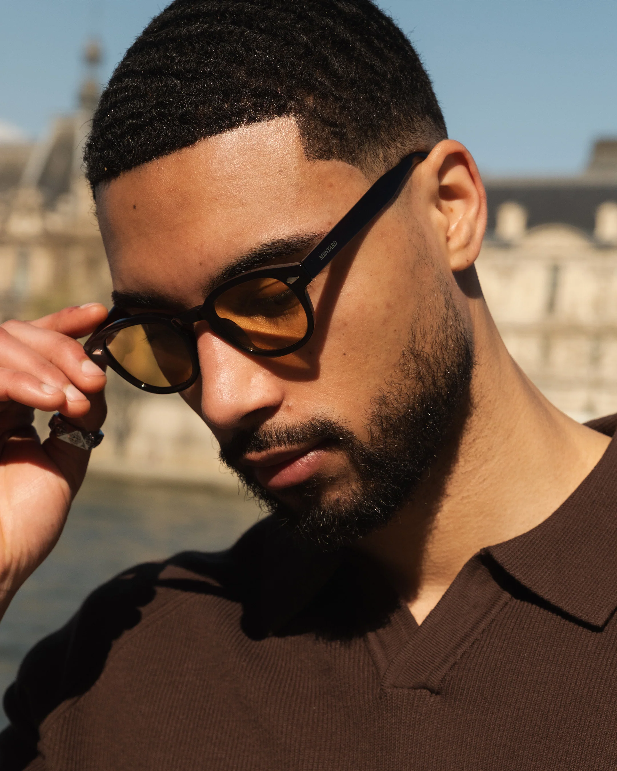 Laurent sunglasses | Brown/Light Brown - Image 2