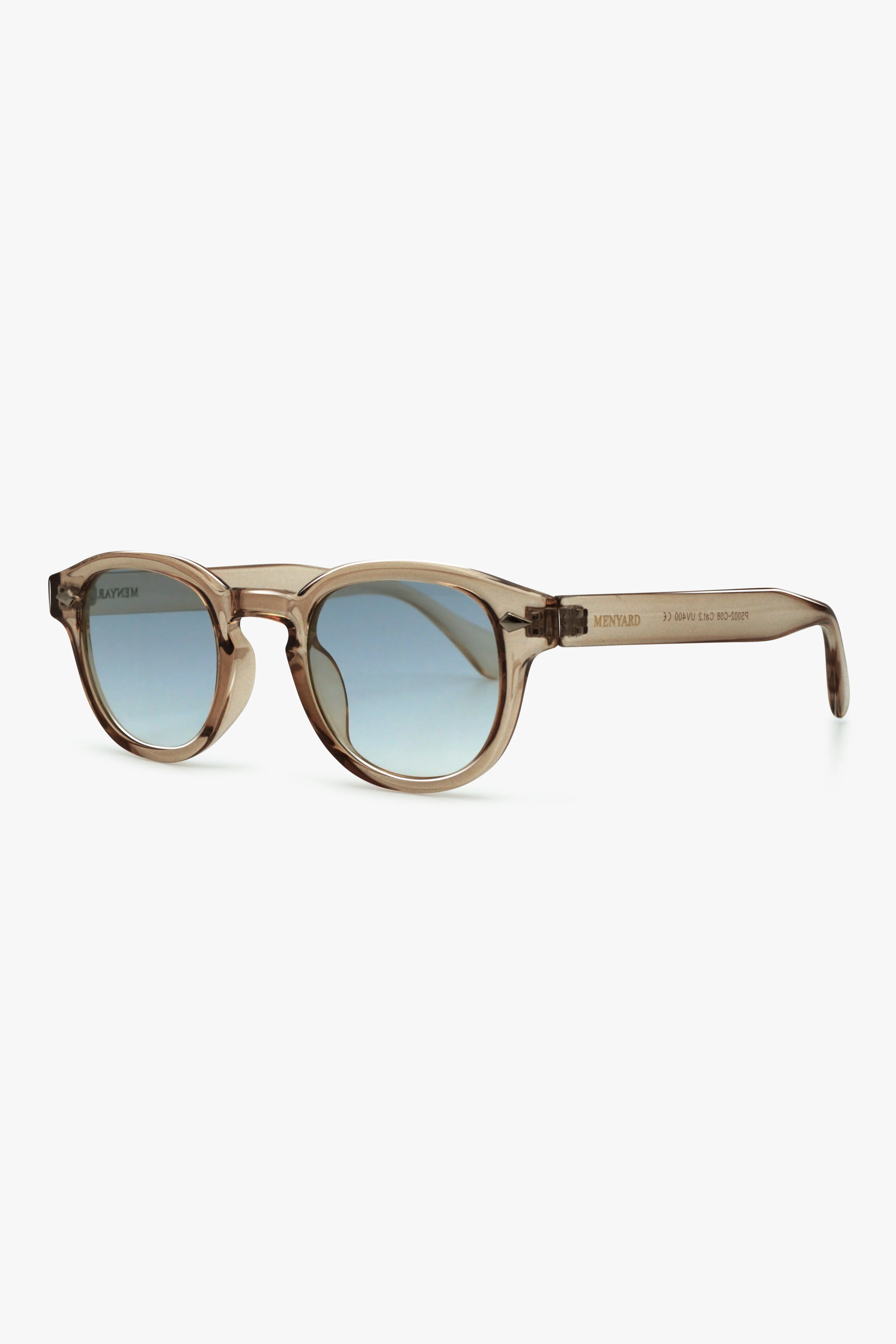 Laurent sunglasses | Light Brown/Gradient Blue - Image 3