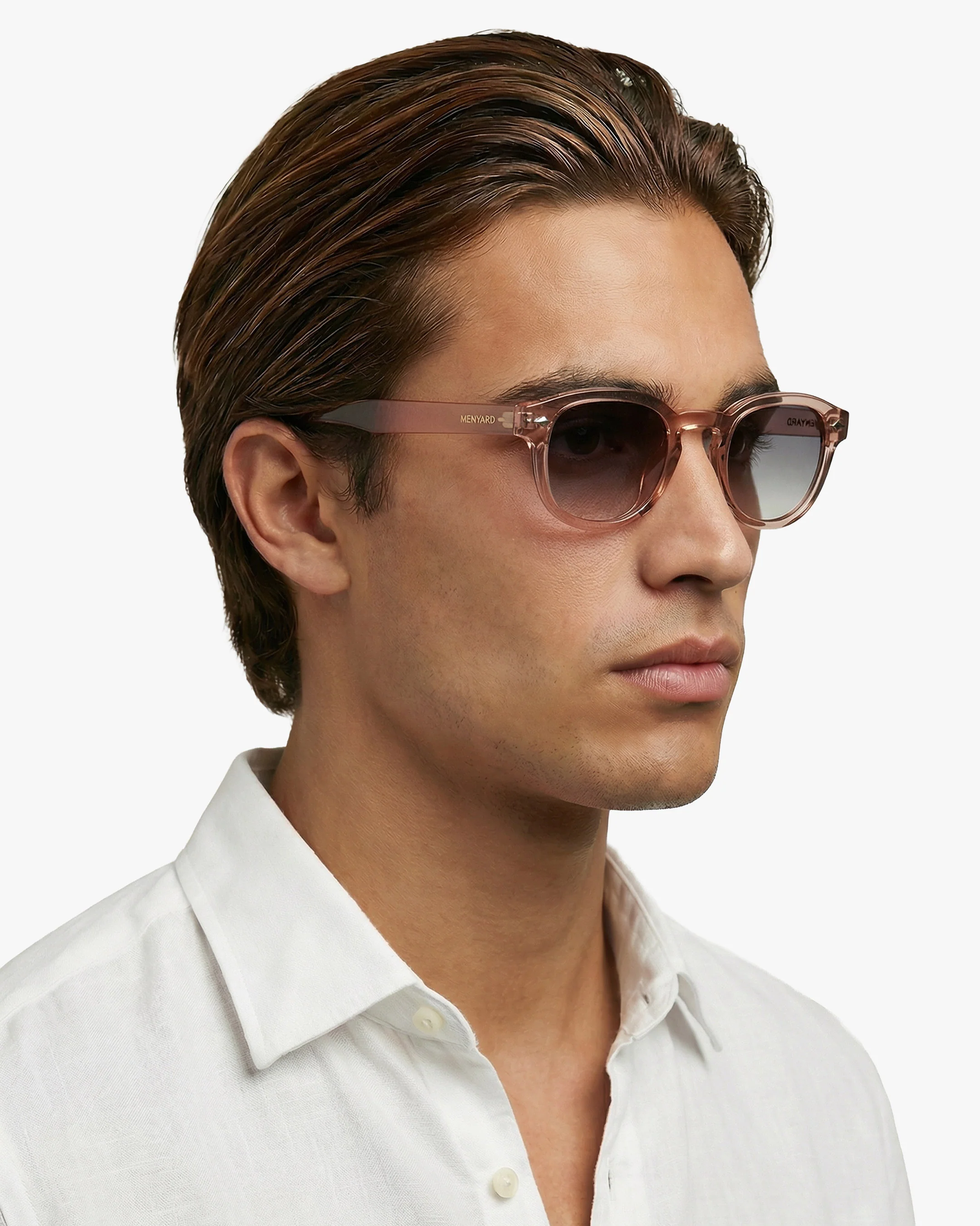 Laurent sunglasses | Pink/Gradient Grey - Image 4