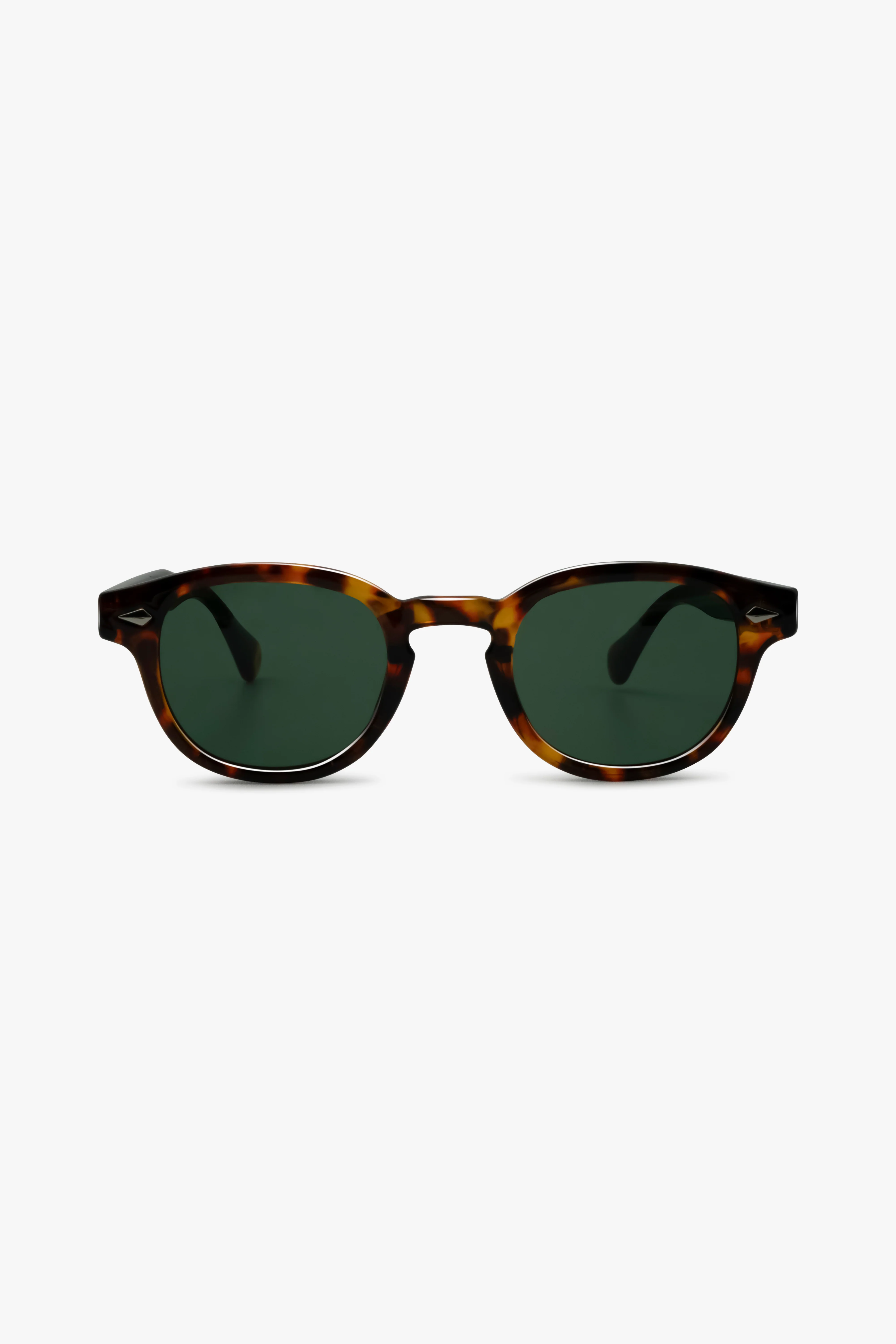 Laurent sunglasses | Tortoise/Green - Image 6