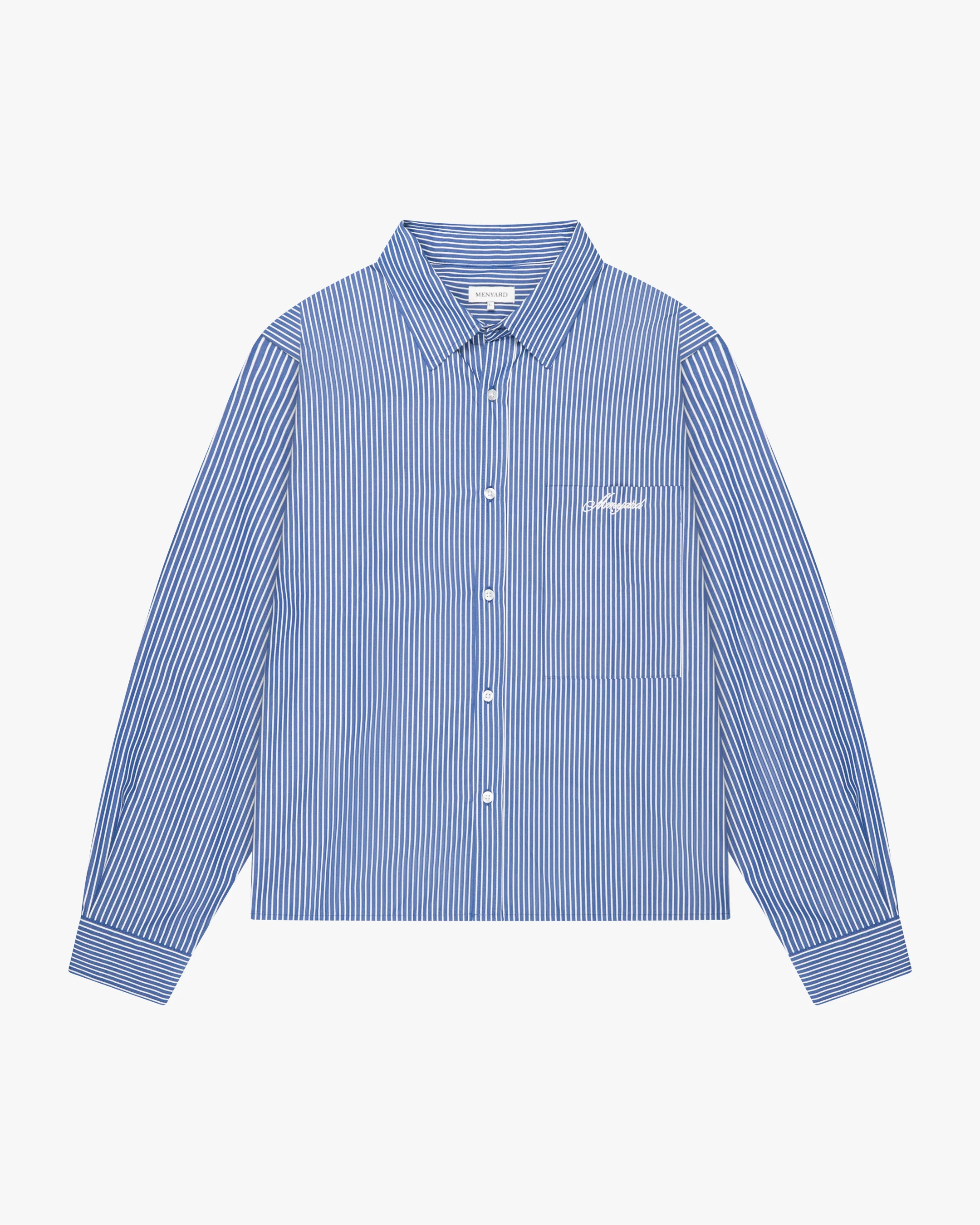 Luberon Shirt | Mid Blue/White - Image 4