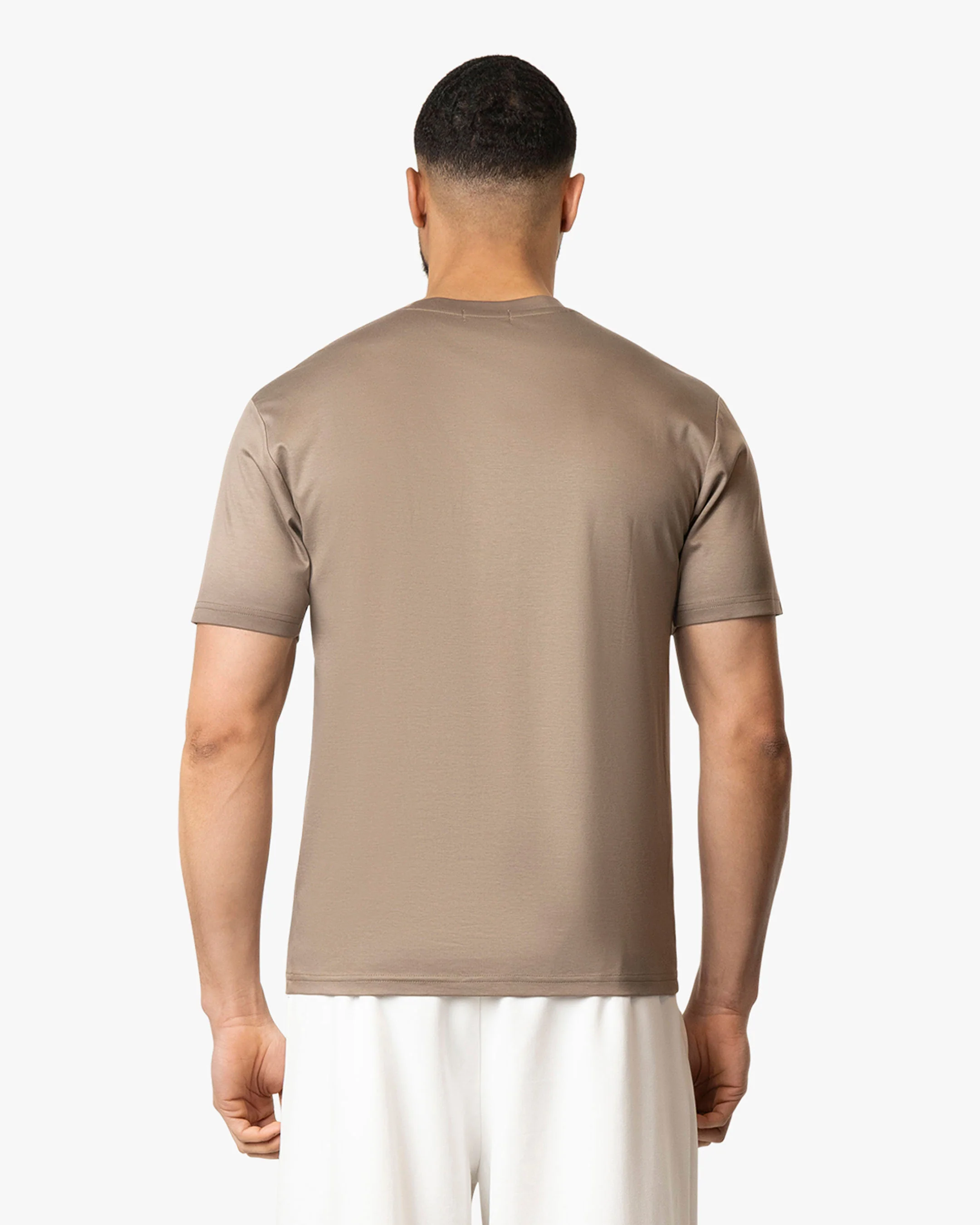 Maritime T-shirt | Taupe - Image 5