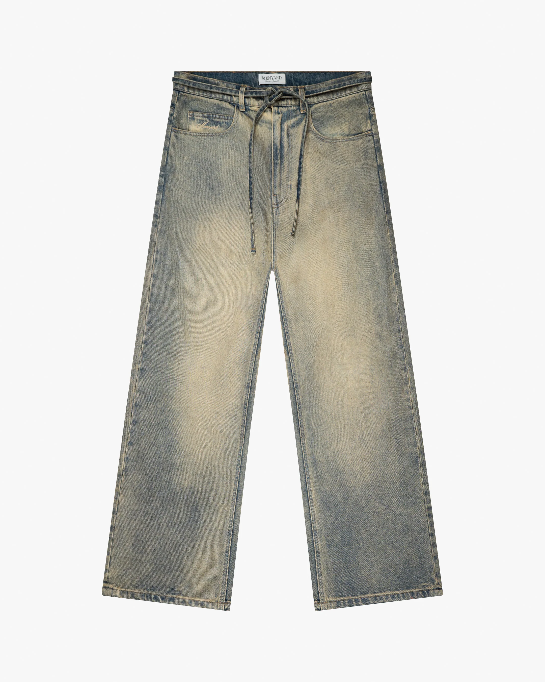 Menton Jeans | Stone Olive Wash - Image 4
