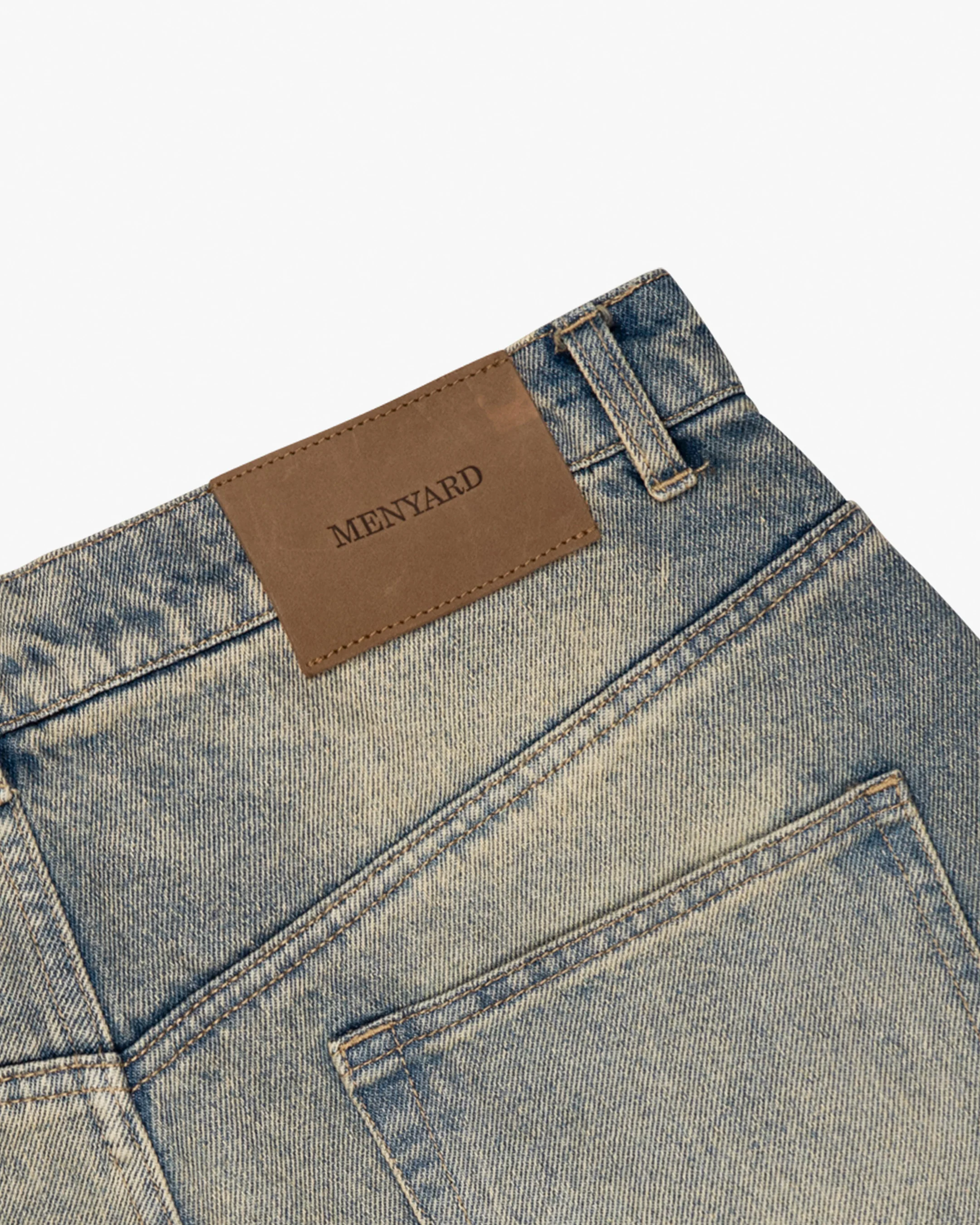 Menton Jeans | Stone Olive Wash - Image 6