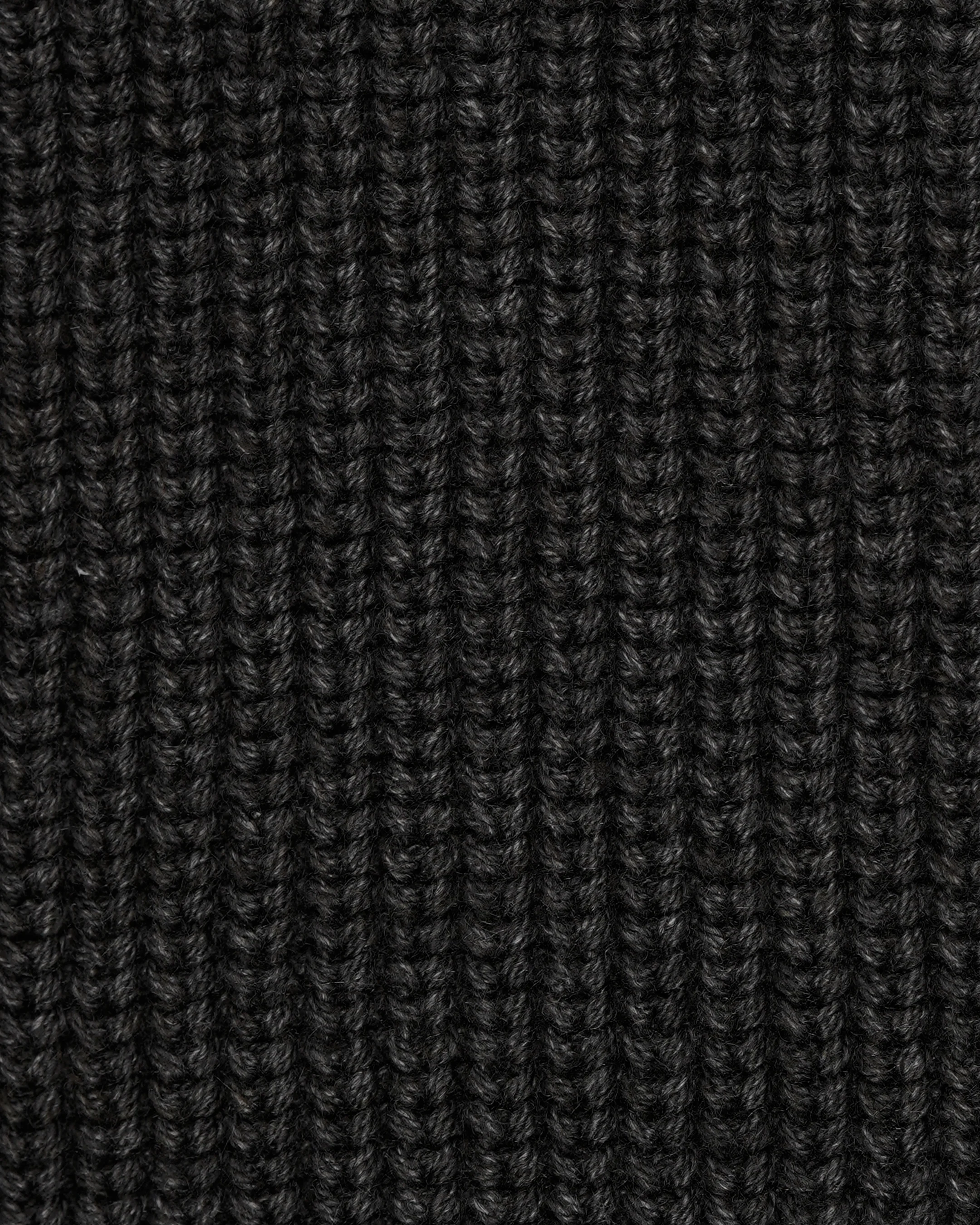 Naval Knitted Cotton Sweater | Dark Grey - Image 5