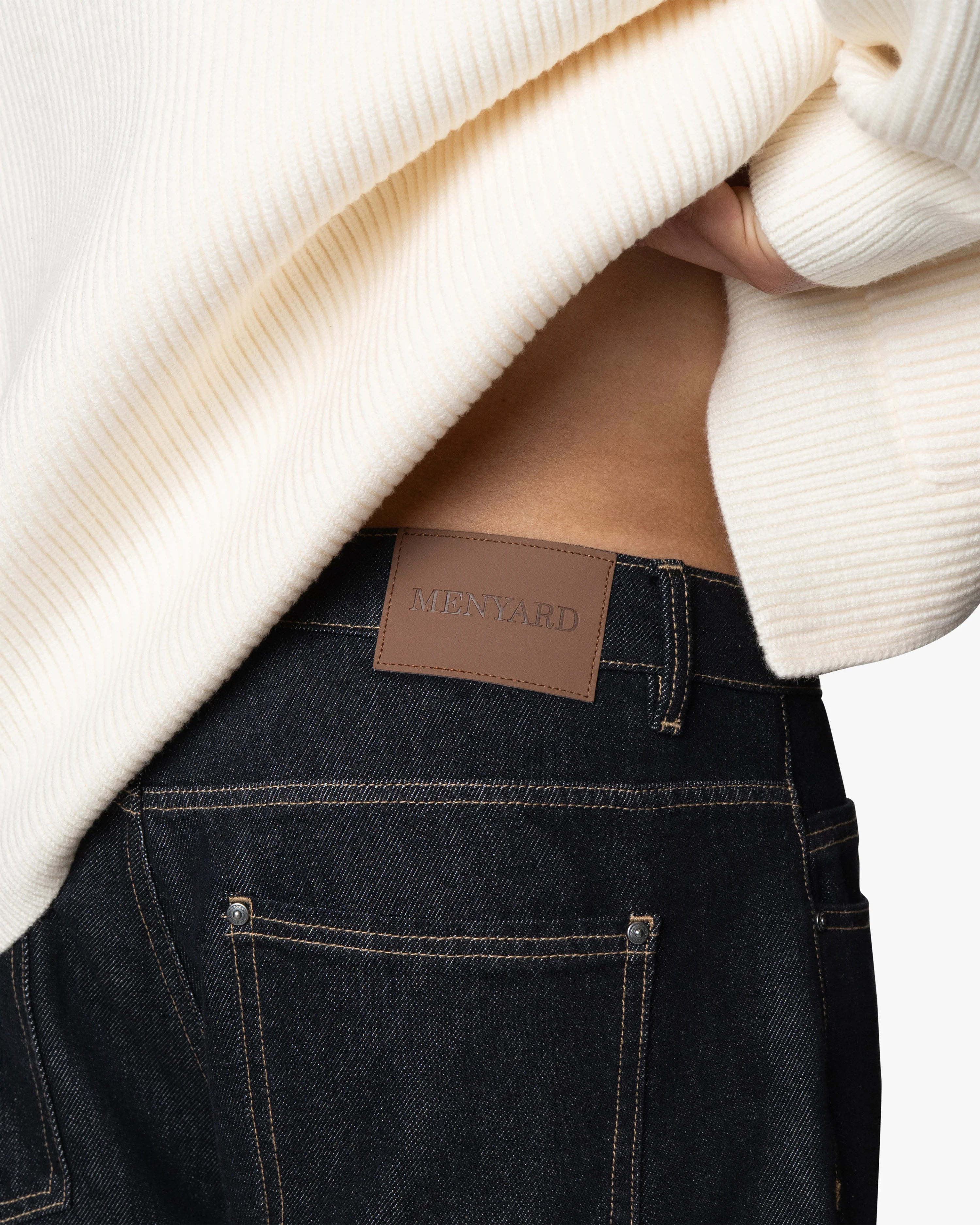 Riven Wide Jeans | Indigo - Image 4