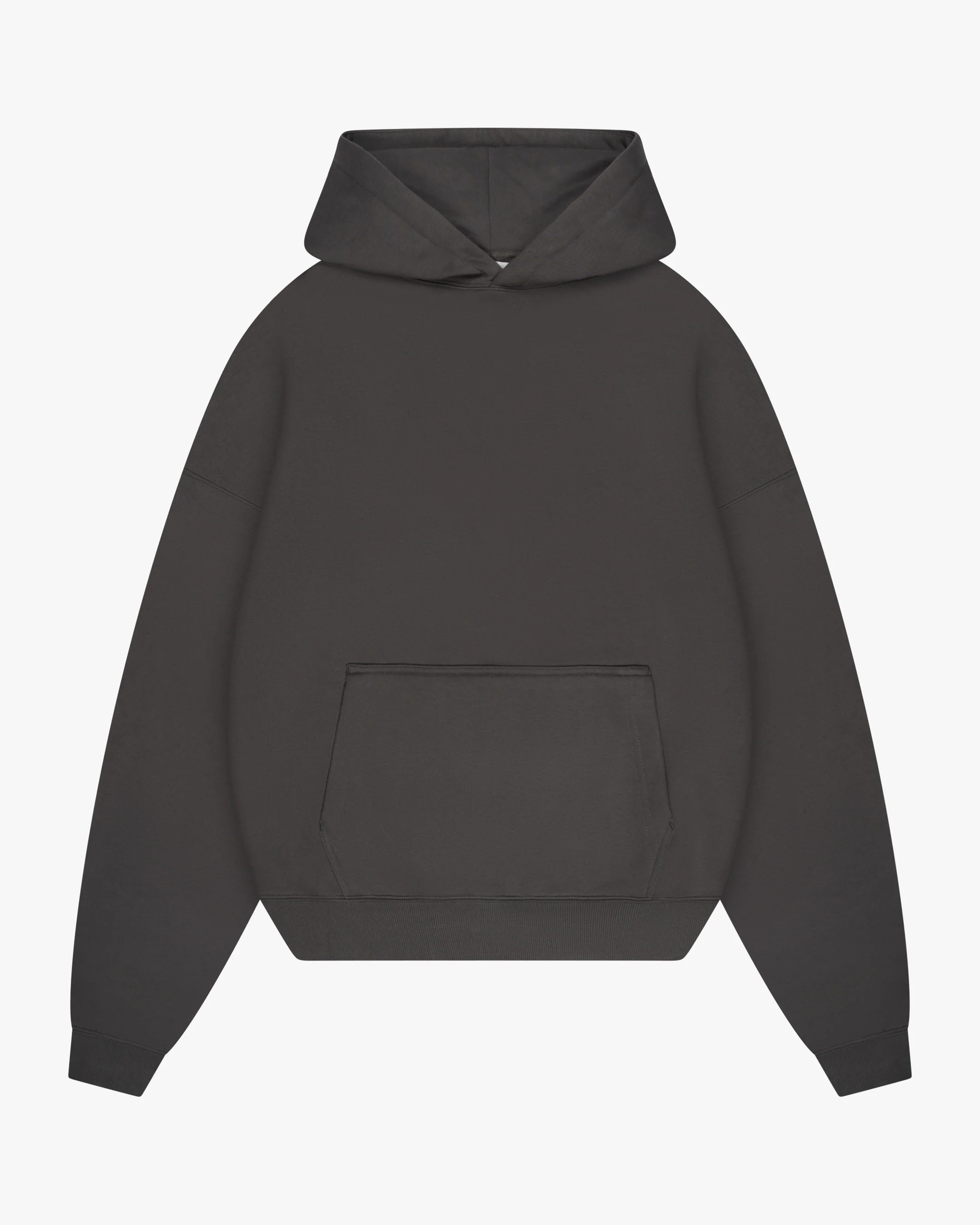 Oversized Blank Hoodie | Grey - Image 5