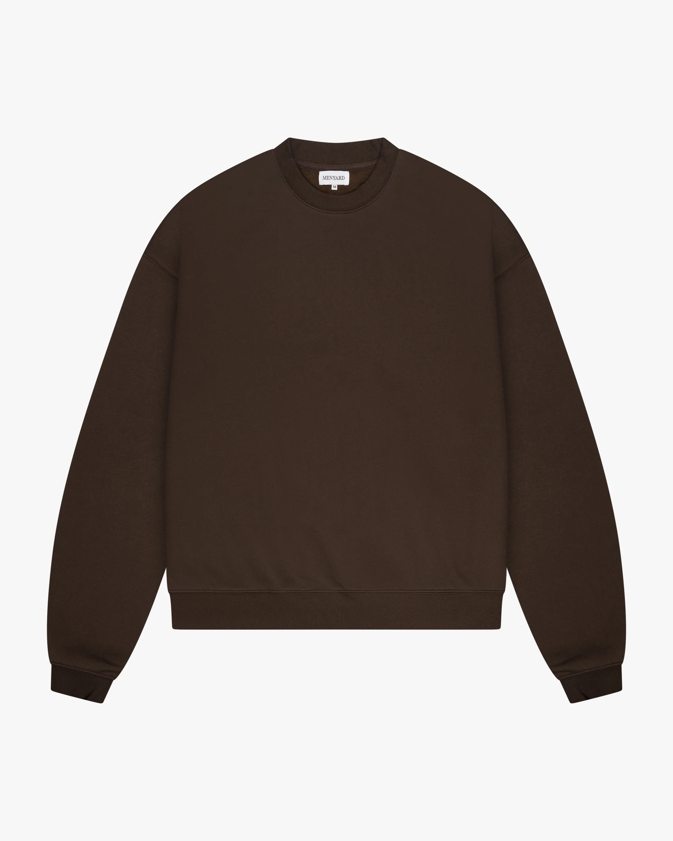 Oversized Blank Sweater | Brown - Image 5