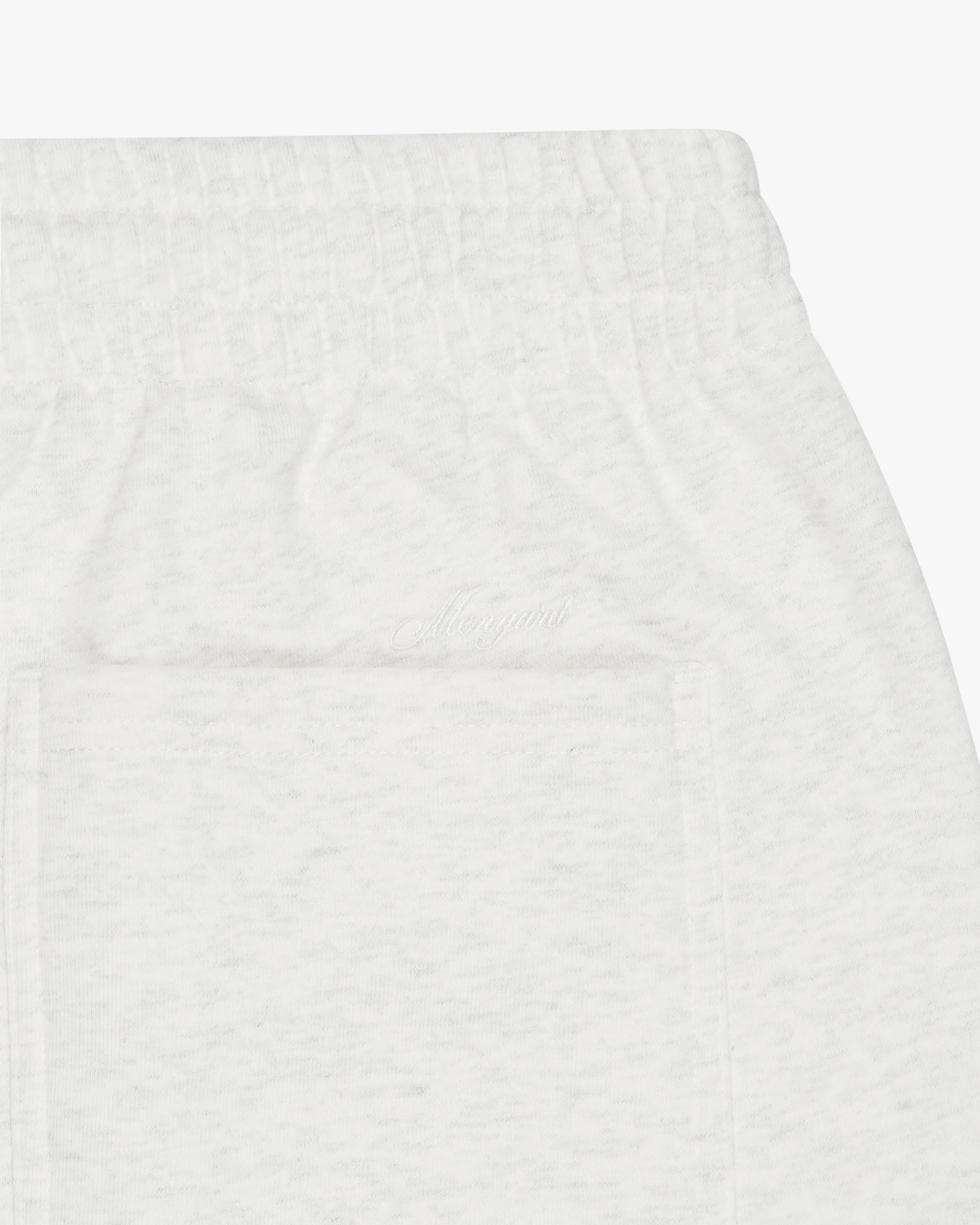 Oversized Blank Sweatpants | Light Grey Melee - Image 4