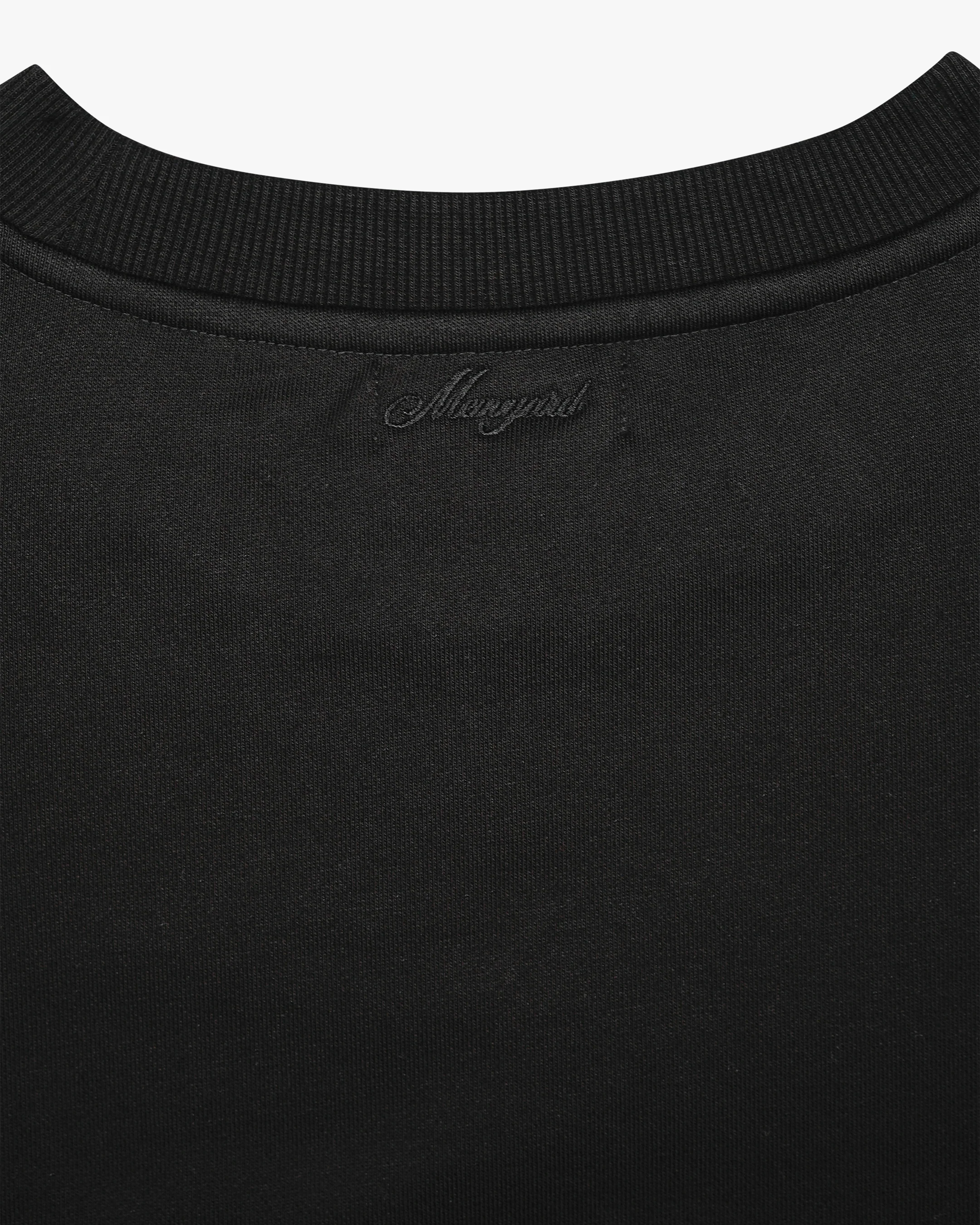 Oversized Blank Sweater | Black - Image 7