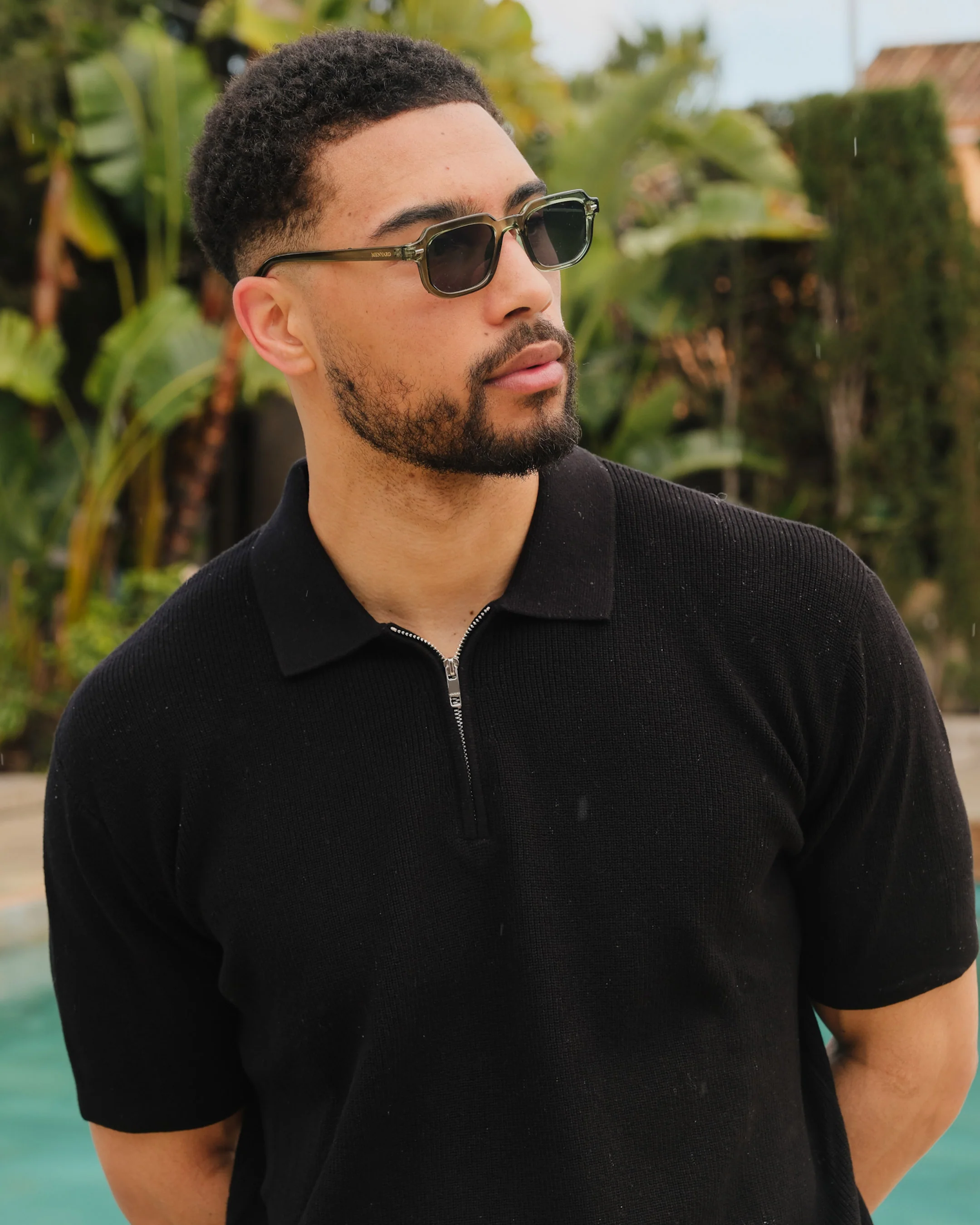 Sirocco sunglasses | Green/Faded Black - Image 4