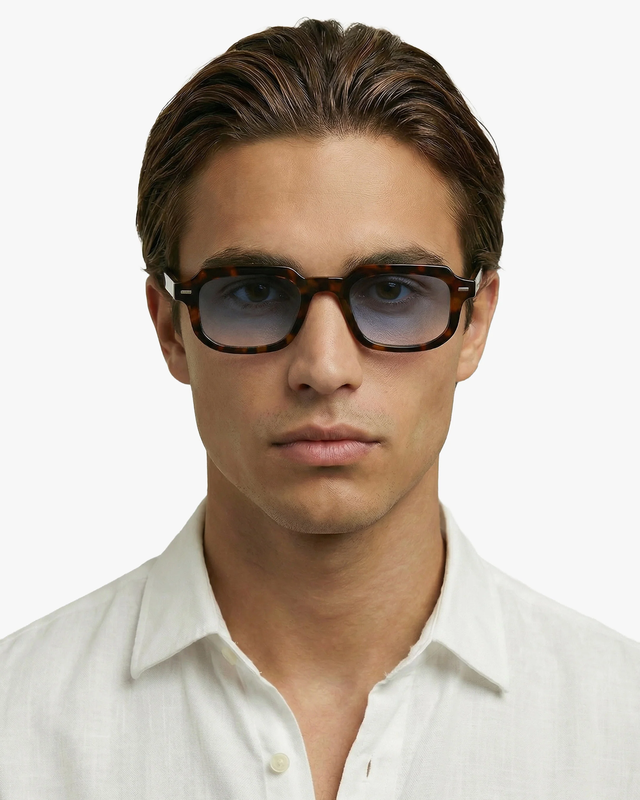 Sirocco sunglasses | Tortoise/ Gradient Dark Blue - Image 3