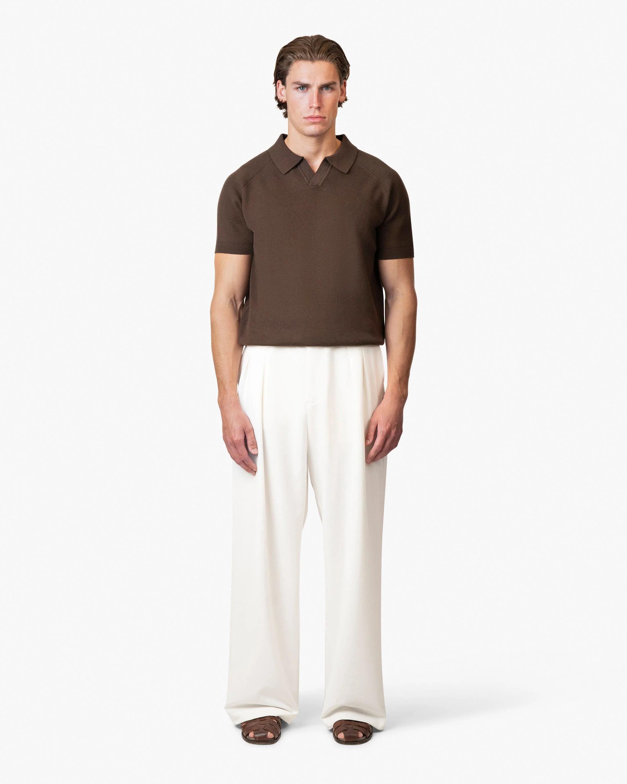 Yacht Polo | Brown - Image 2