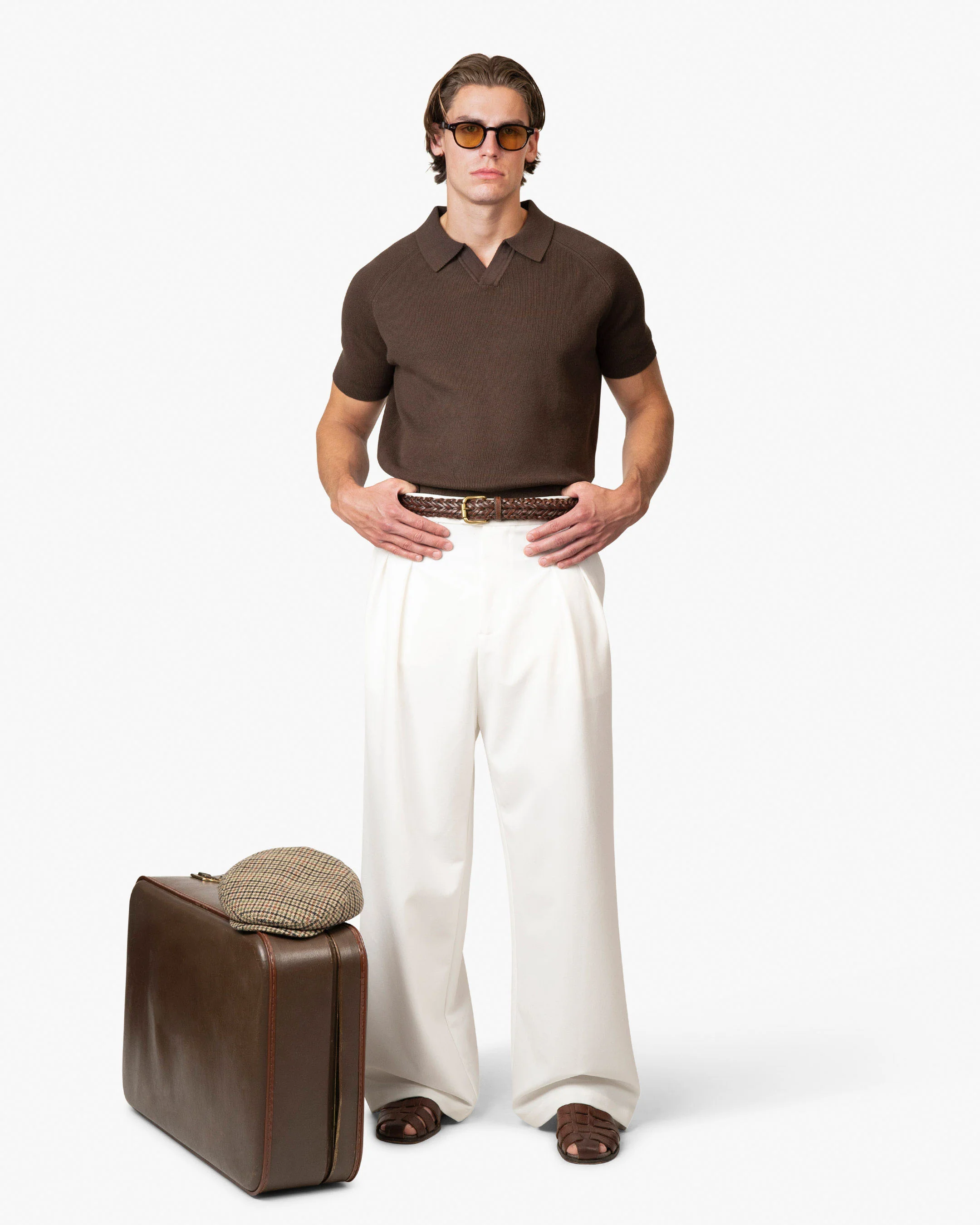 Yacht Polo | Brown - Image 6